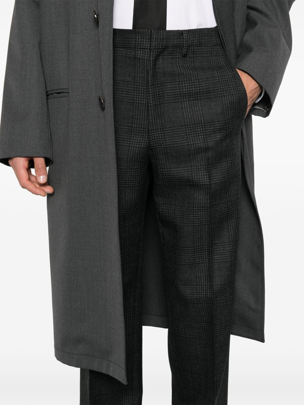 Prada Men Pantalone Principe Di Galles - 4