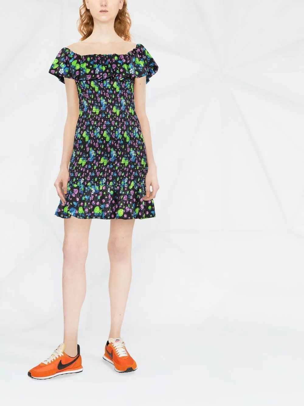 Amazing Berries jacquard mini dress - 2