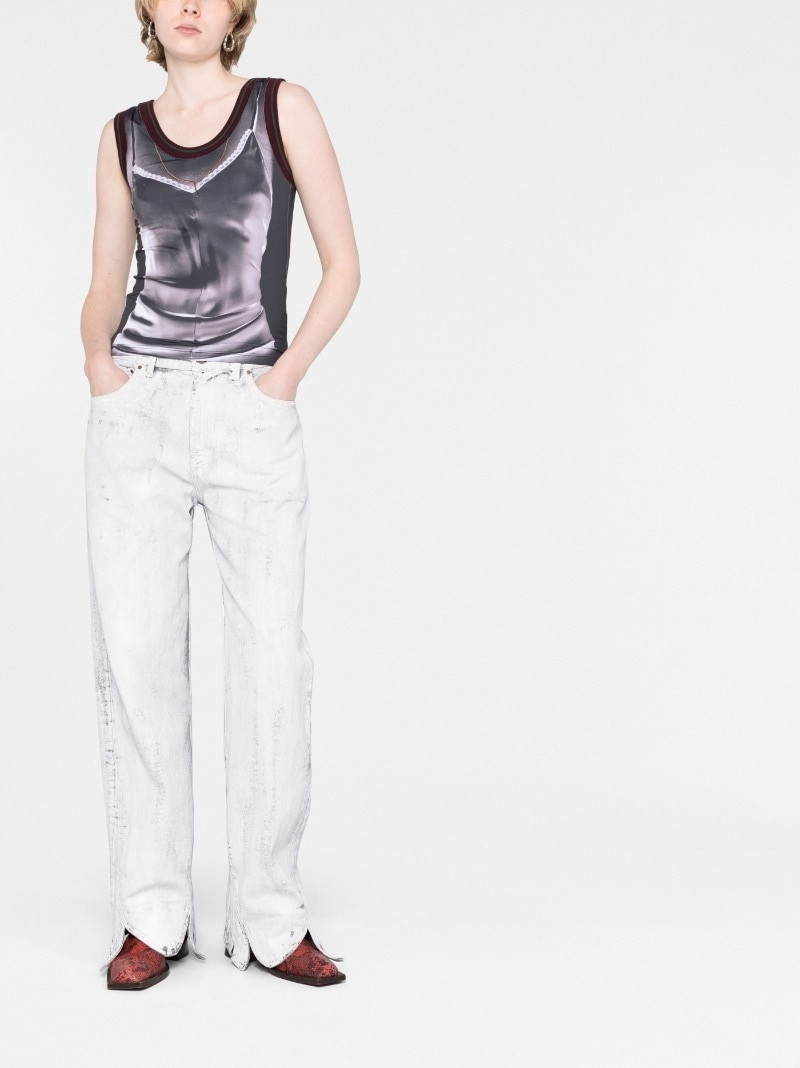 Y/Project trompe l'oeil-print tank top outlook