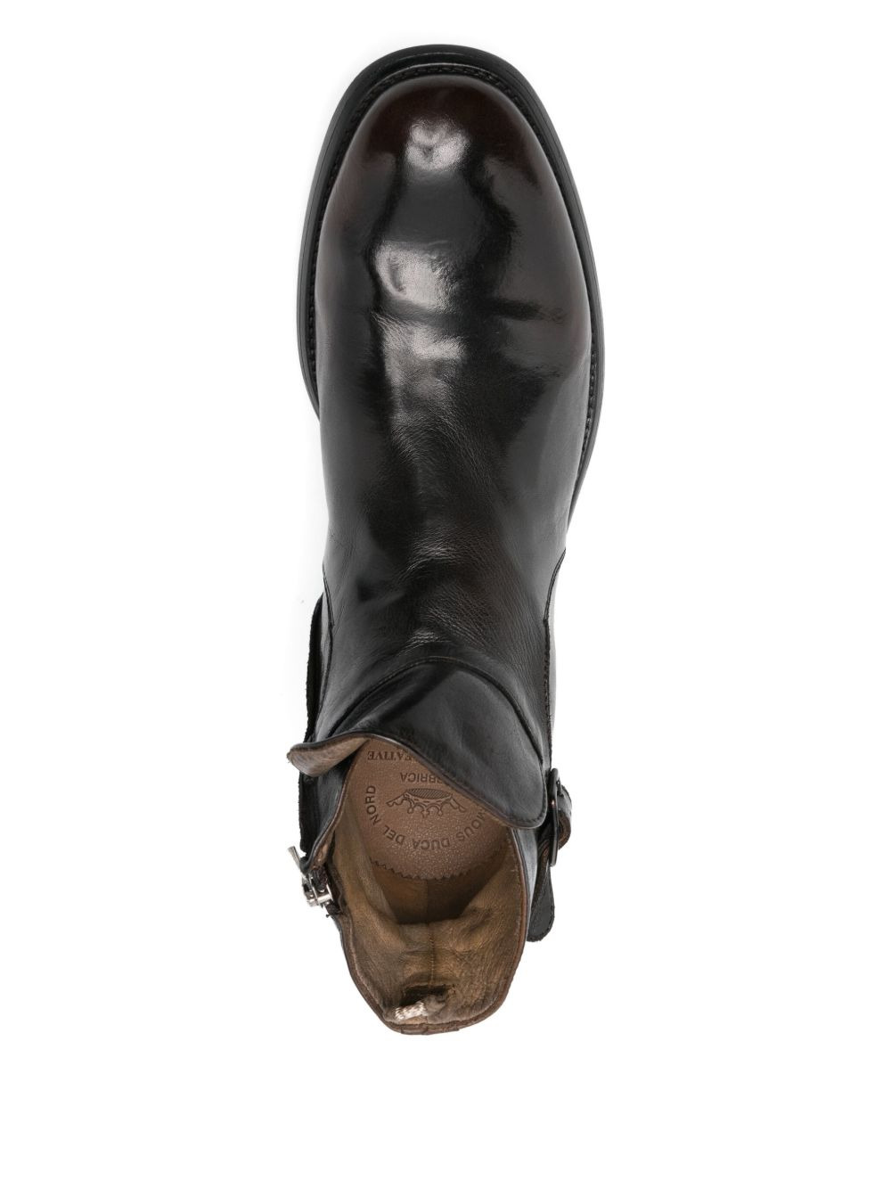 buckle-detail biker boots - 4