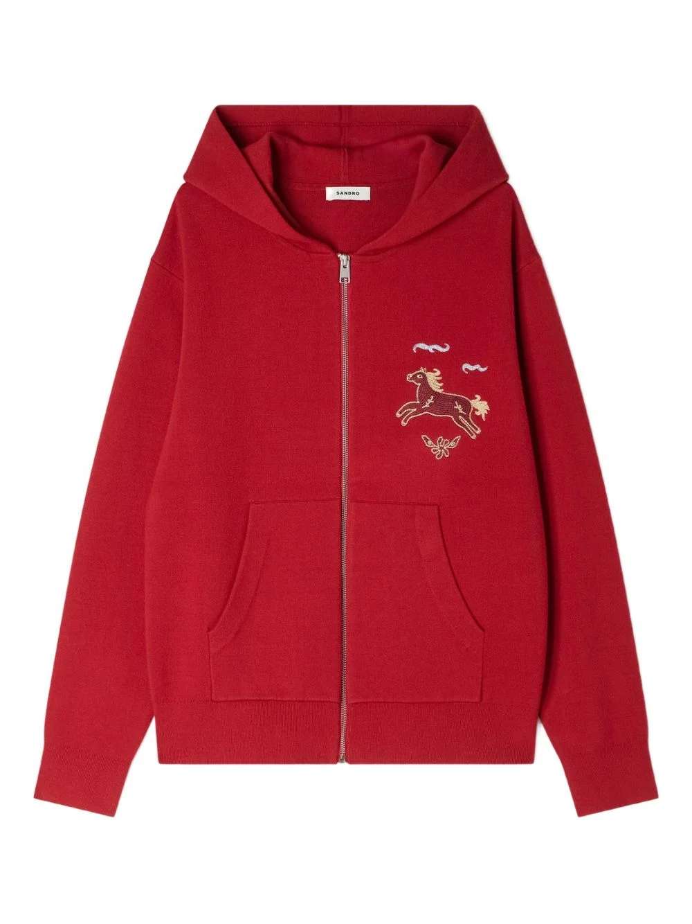 zip-up hoodie - 1