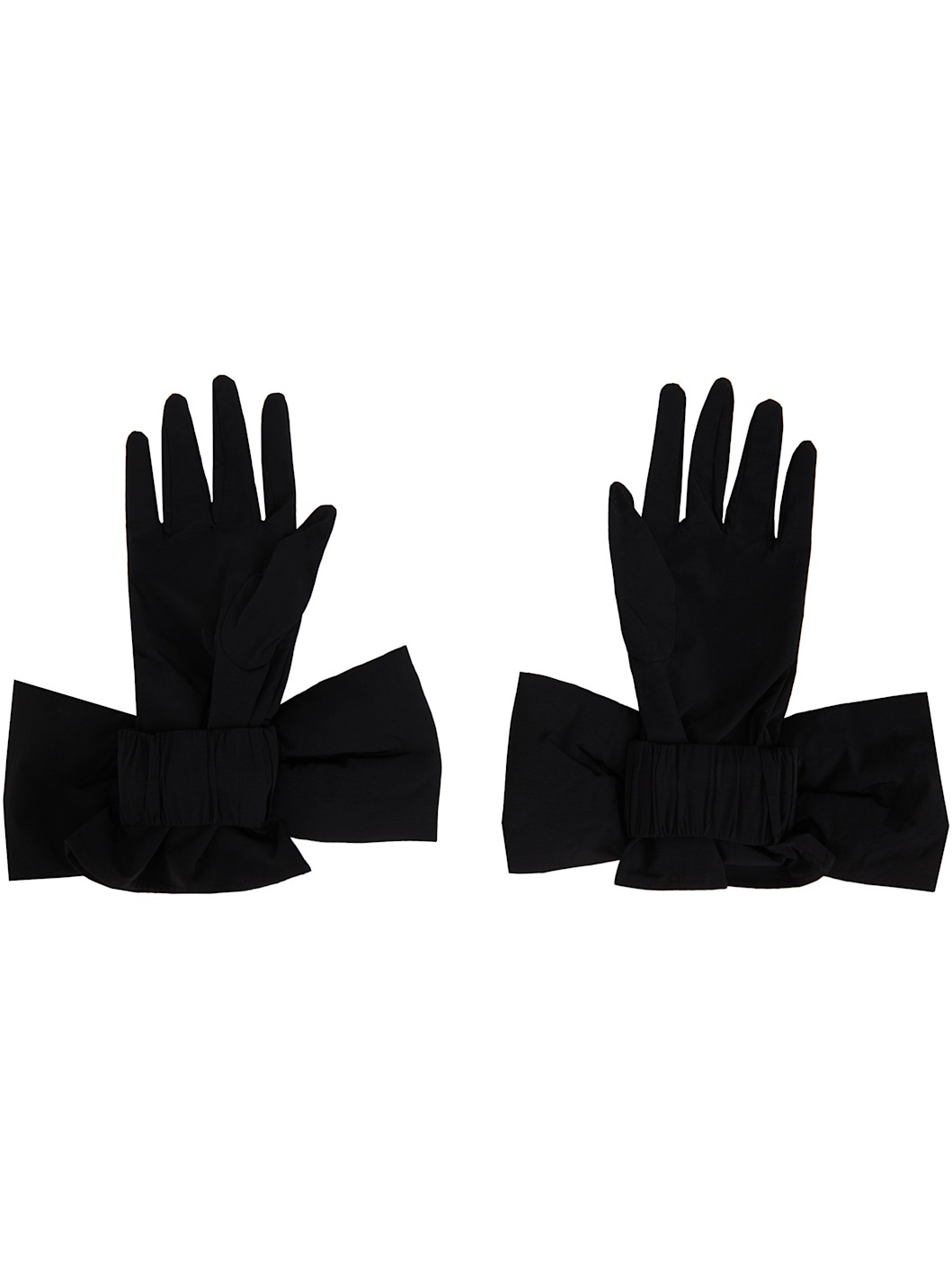 SSENSE Exclusive Black Bow Gloves - 2