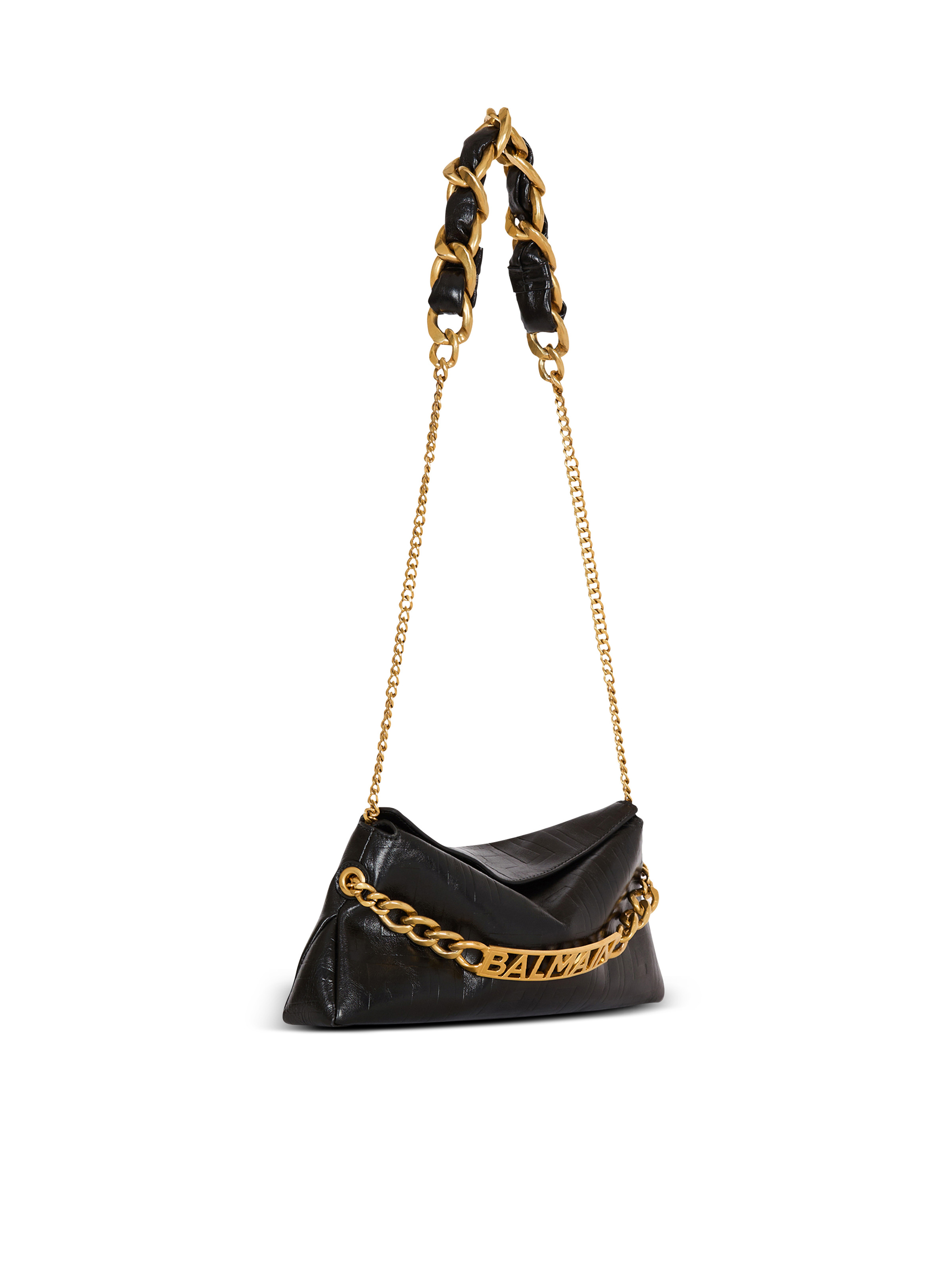 1945 Soft clutch in crinkled calfskin leather - 3