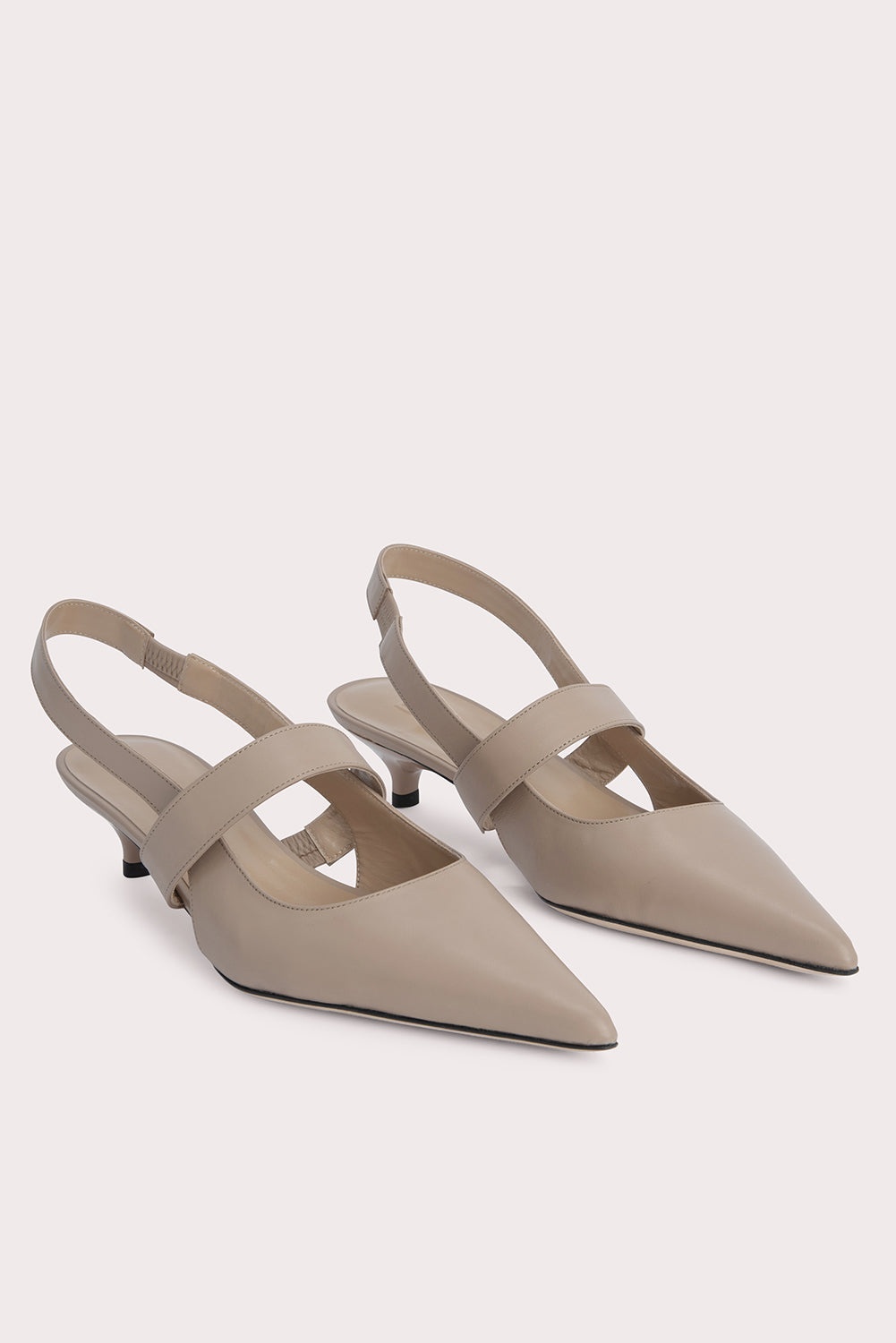 Shirley Taupe Nappa Leather - 2