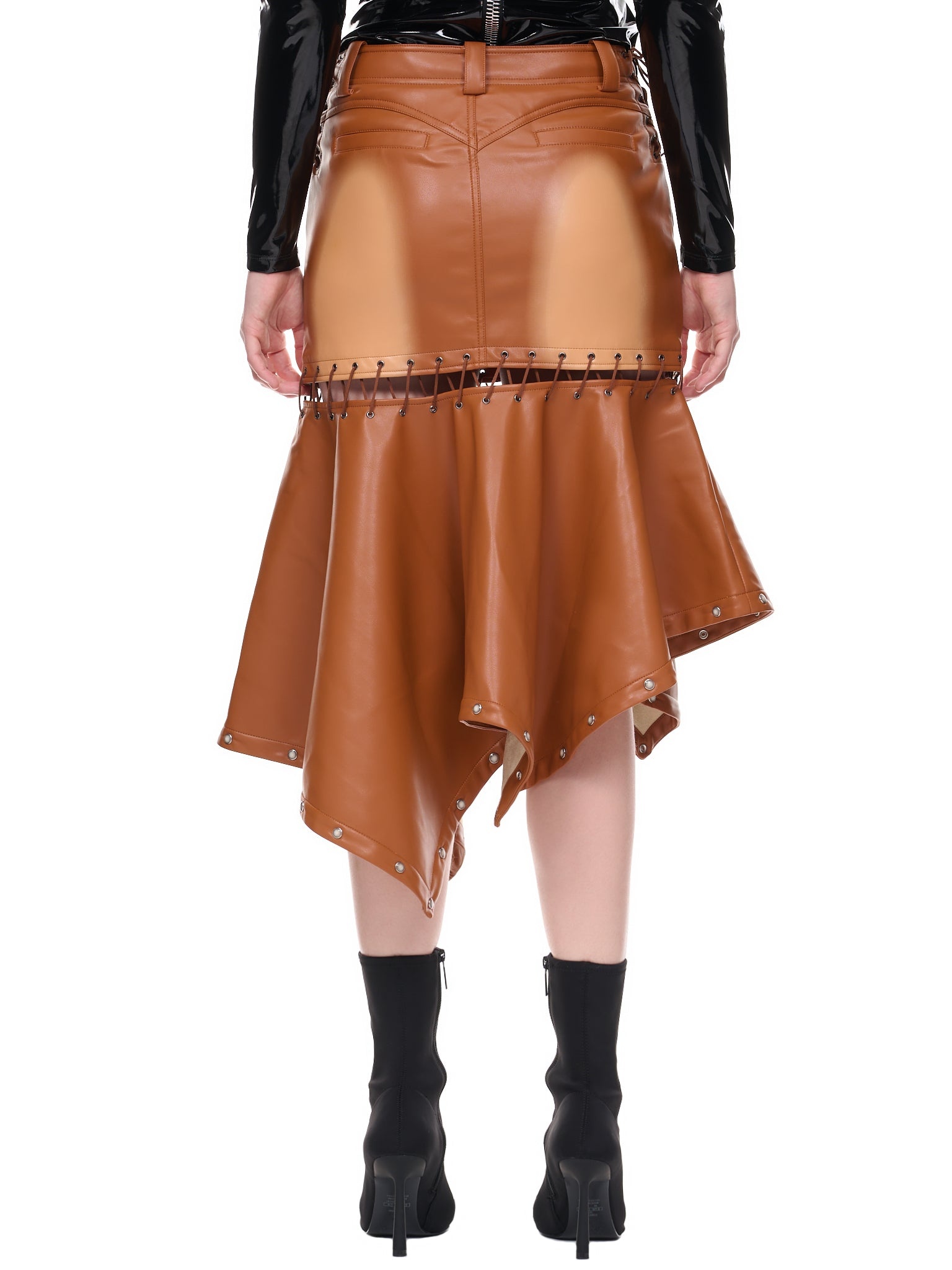 Detachable Printed Mermaid Skirt - 3