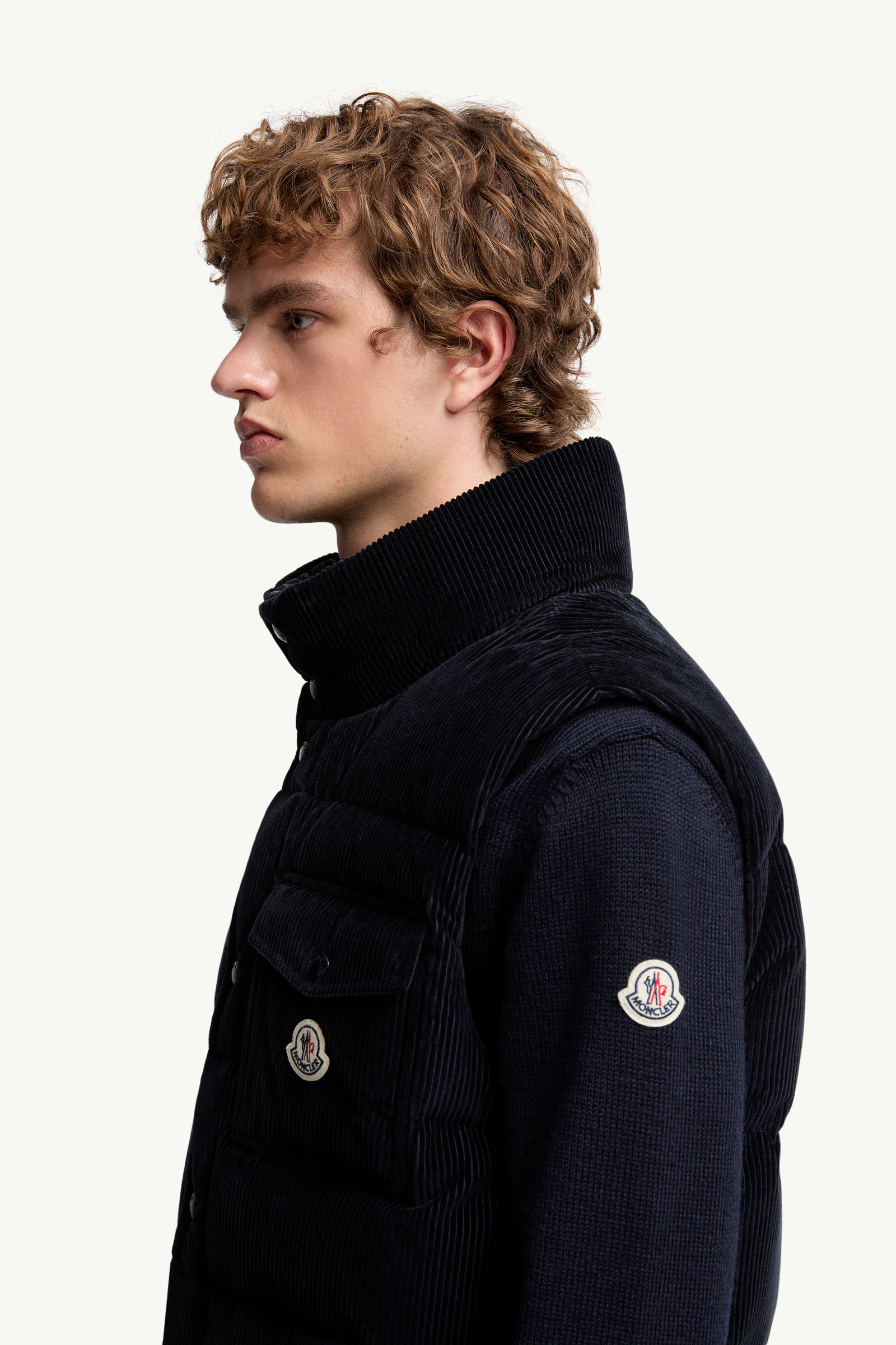 Agen Corduroy Down Vest - 4