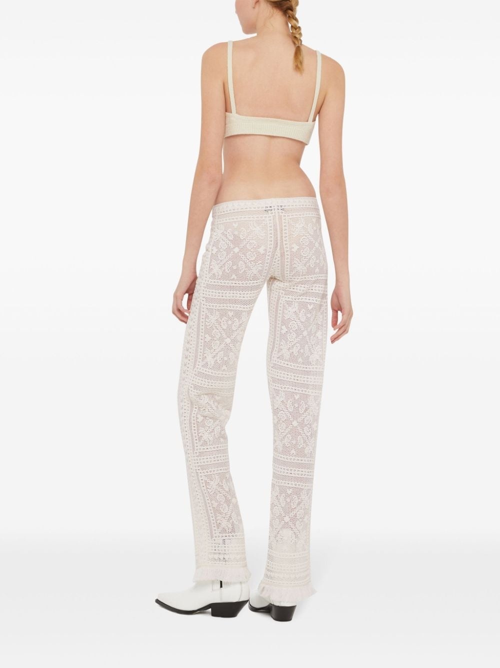 Kiss by the Book straight-keg trousers - 5