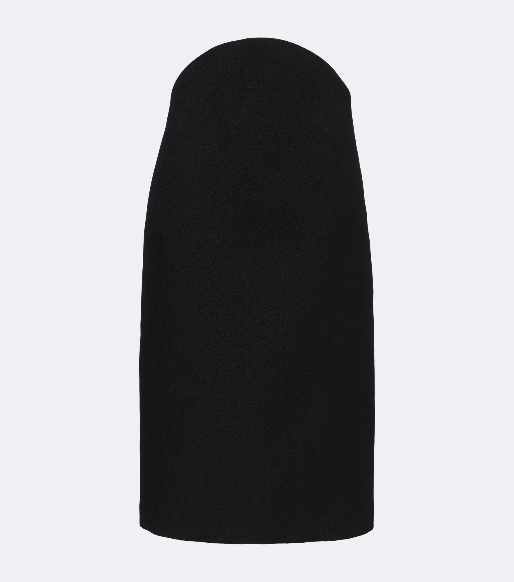 Virgin wool midi skirt - 1