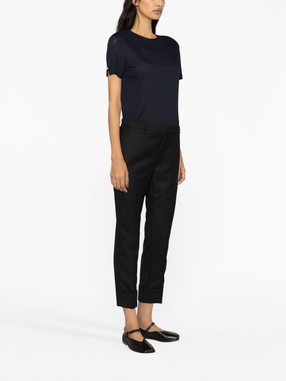 cropped tailored trousers - 3