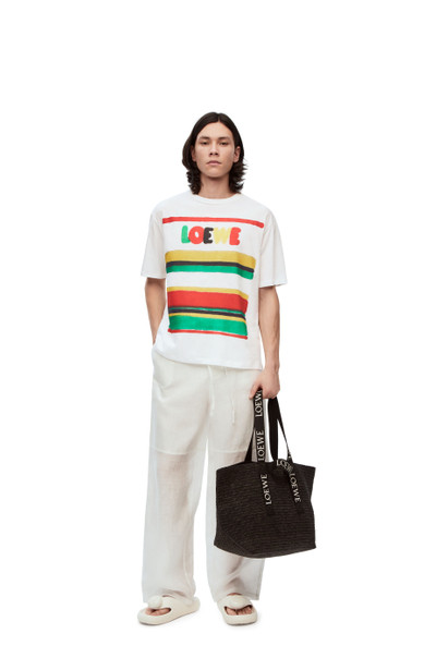 Loewe LOEWE stripes T-shirt in cotton outlook