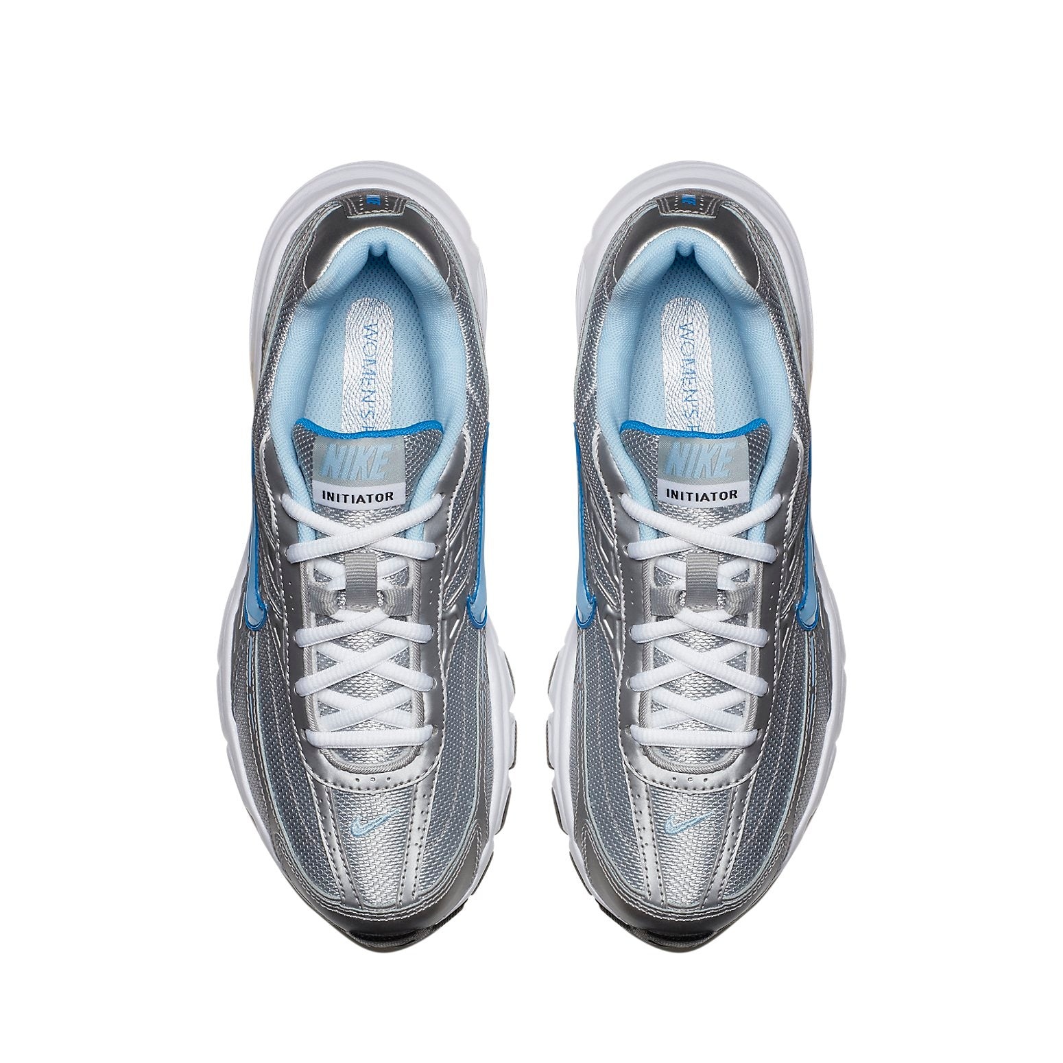 (WMNS) Nike Initiator 'Metallic Silver Ice Blue' 394053-001 - 4