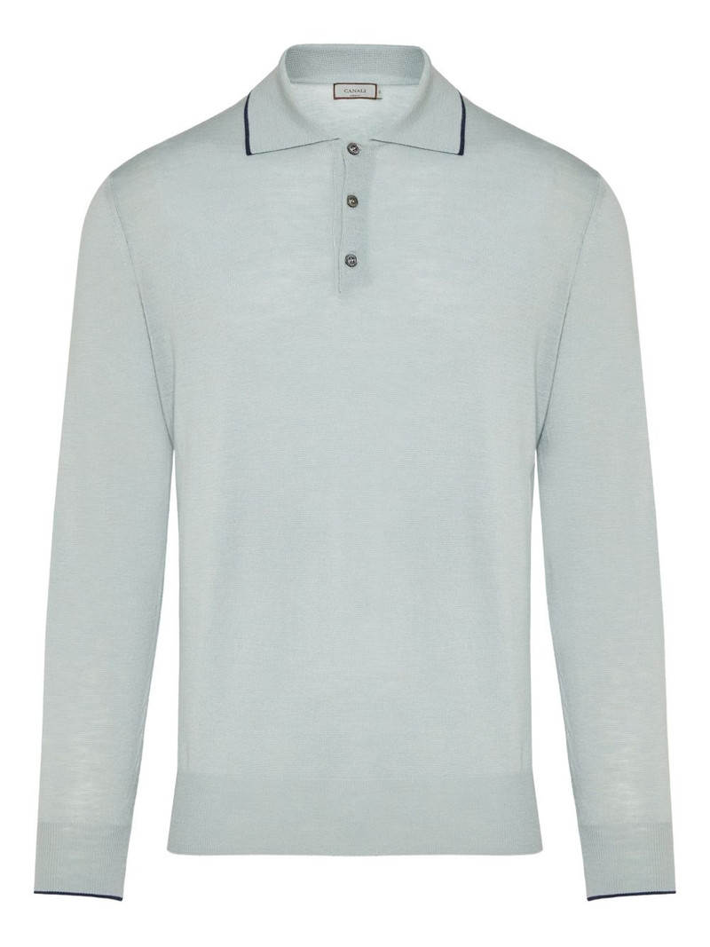 long sleeve polo shirt 1