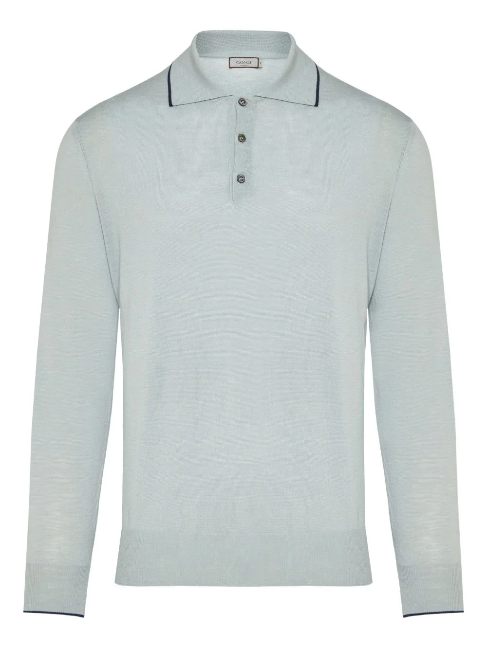long sleeve polo shirt - 1