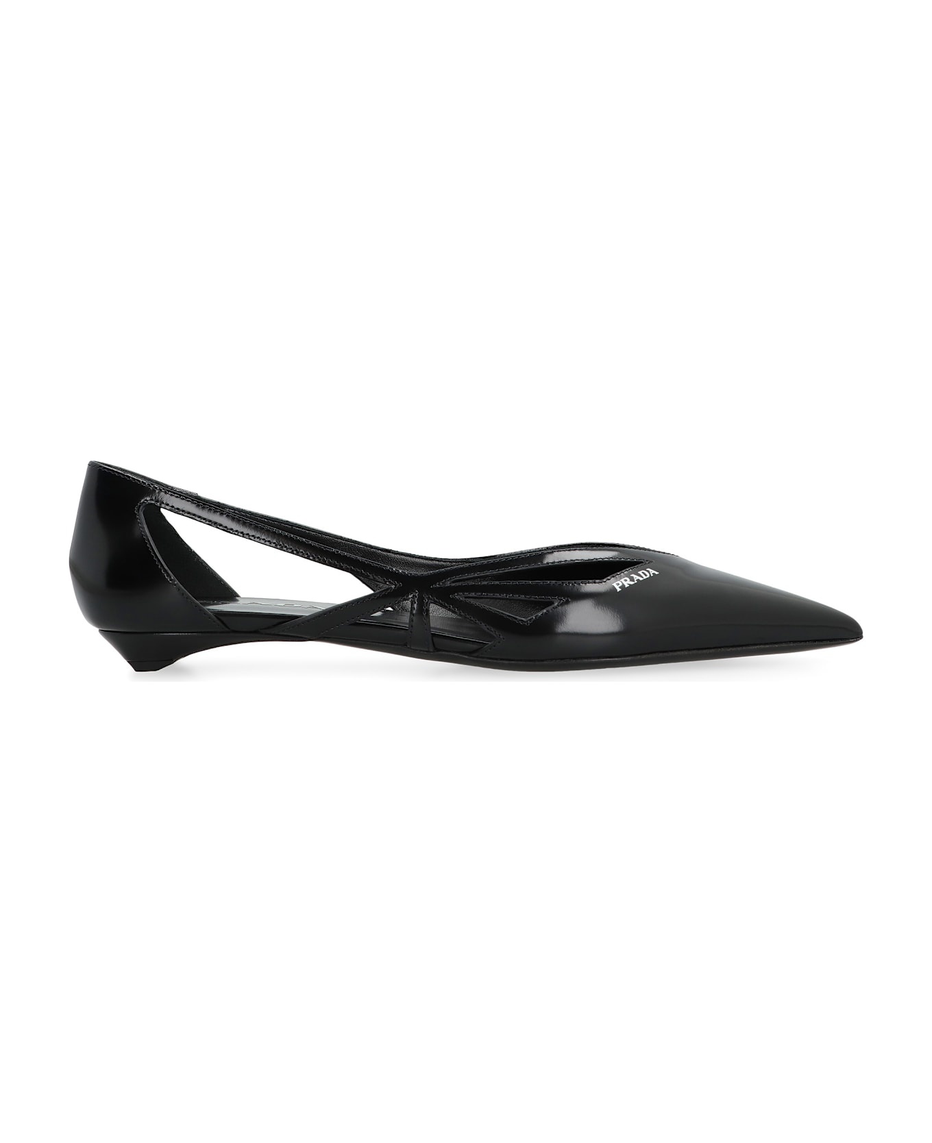 Leather Ballet Flats - 2