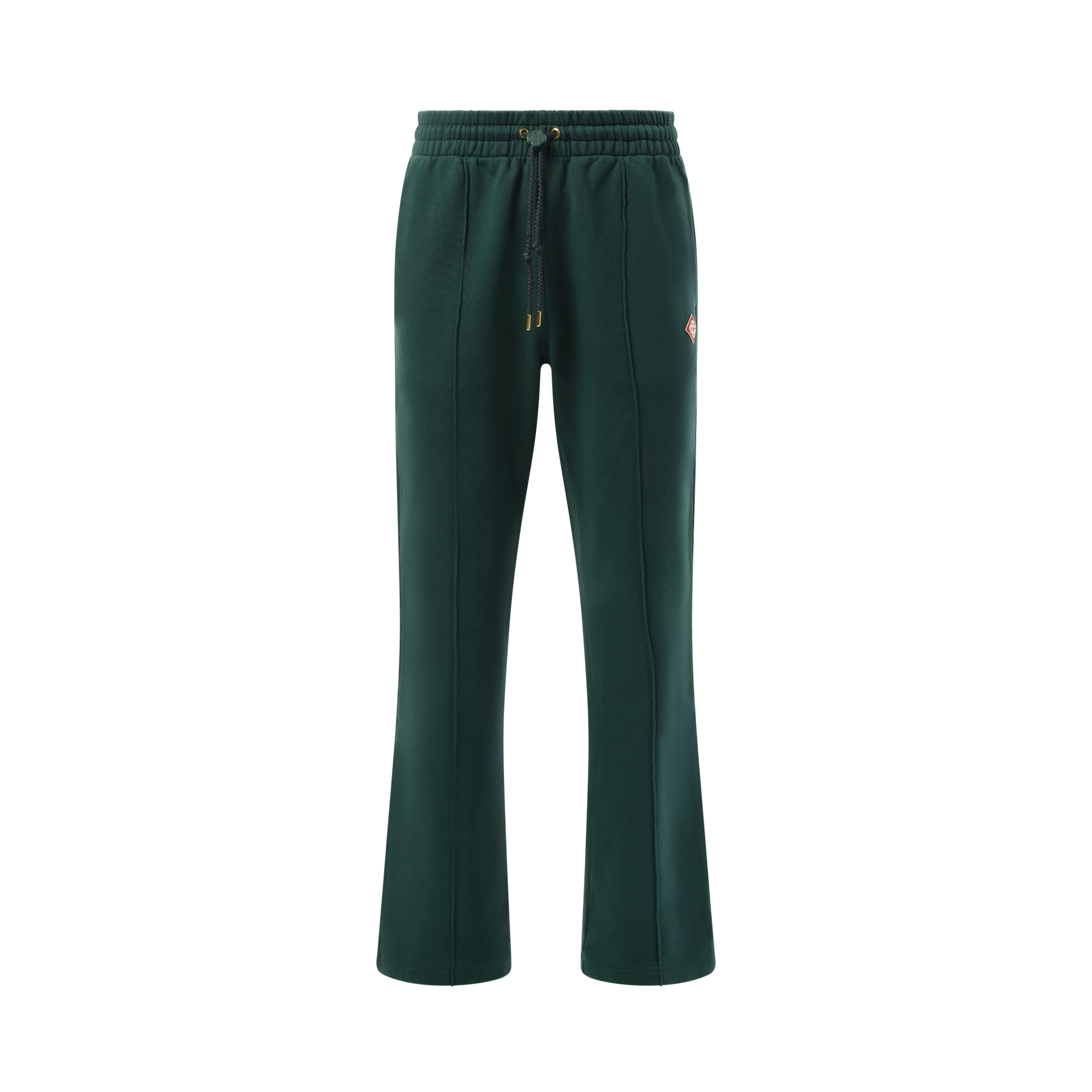Embroidered CC Patch Jogger in Green - 2