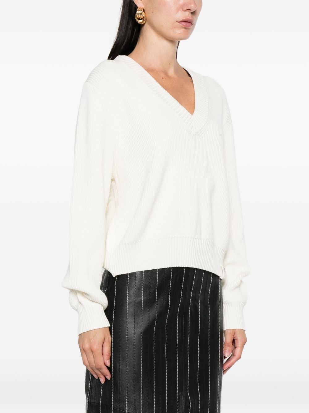 V-neck sweater - 3