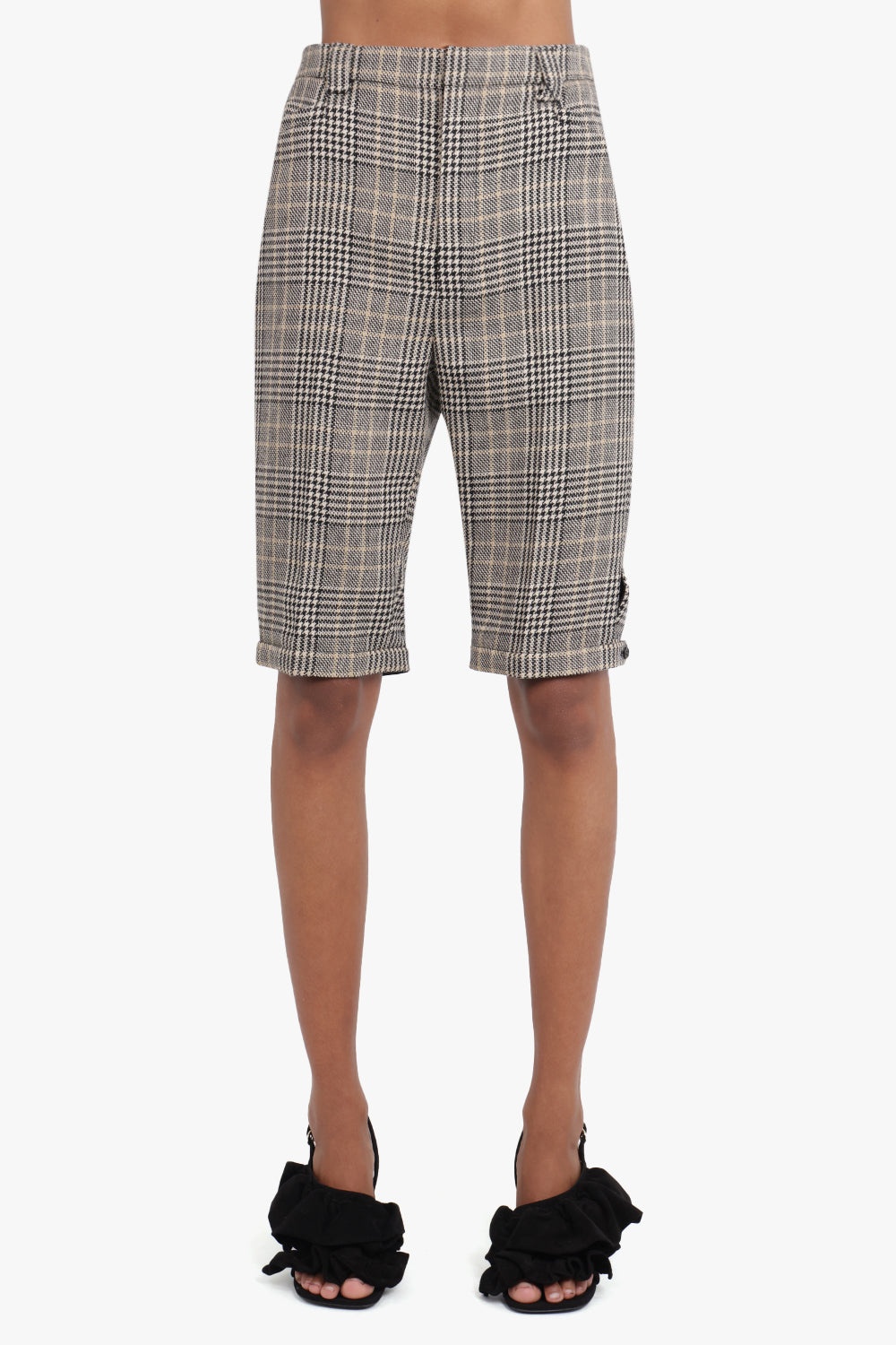 PRINCE OF WALES CHECK SHORT | BEIGE - 3