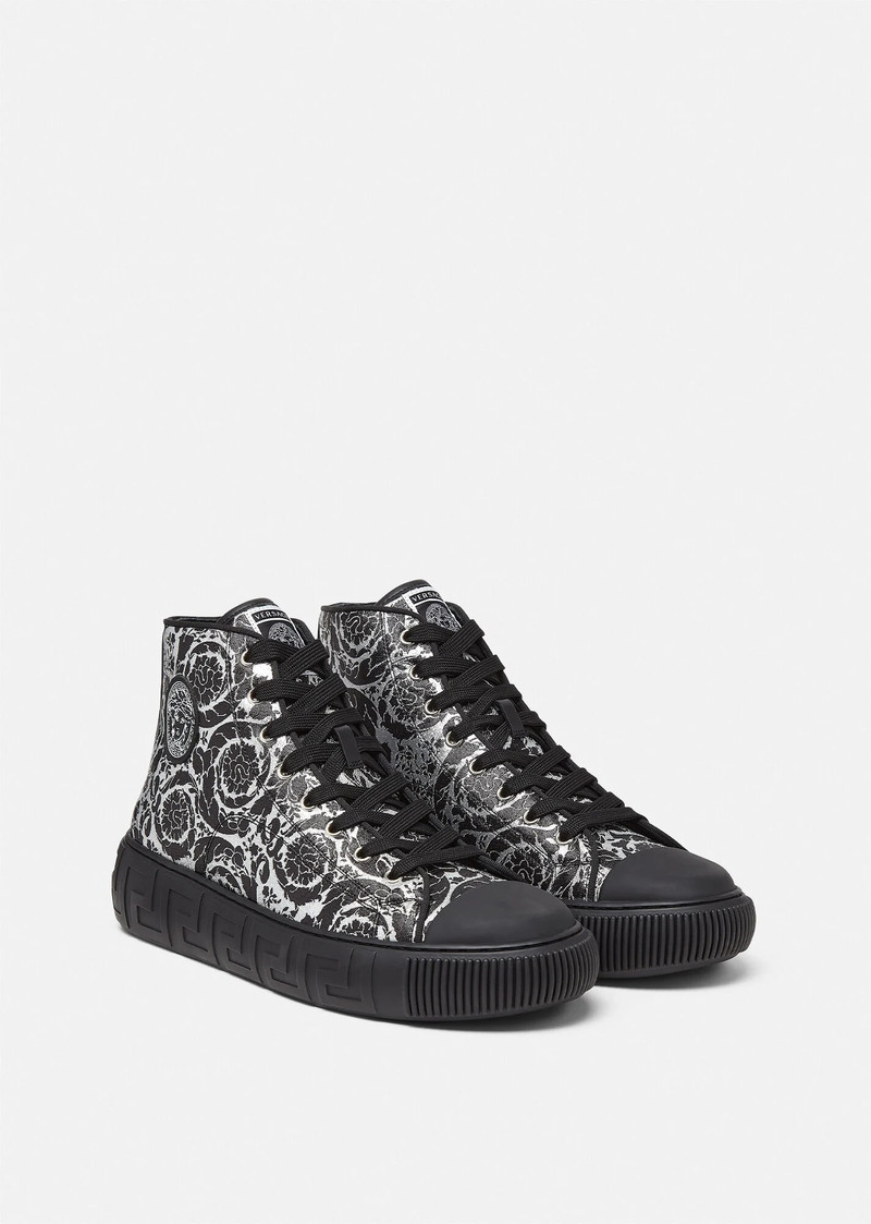 VERSACE Barocco Silhouette Greca Sneakers outlook
