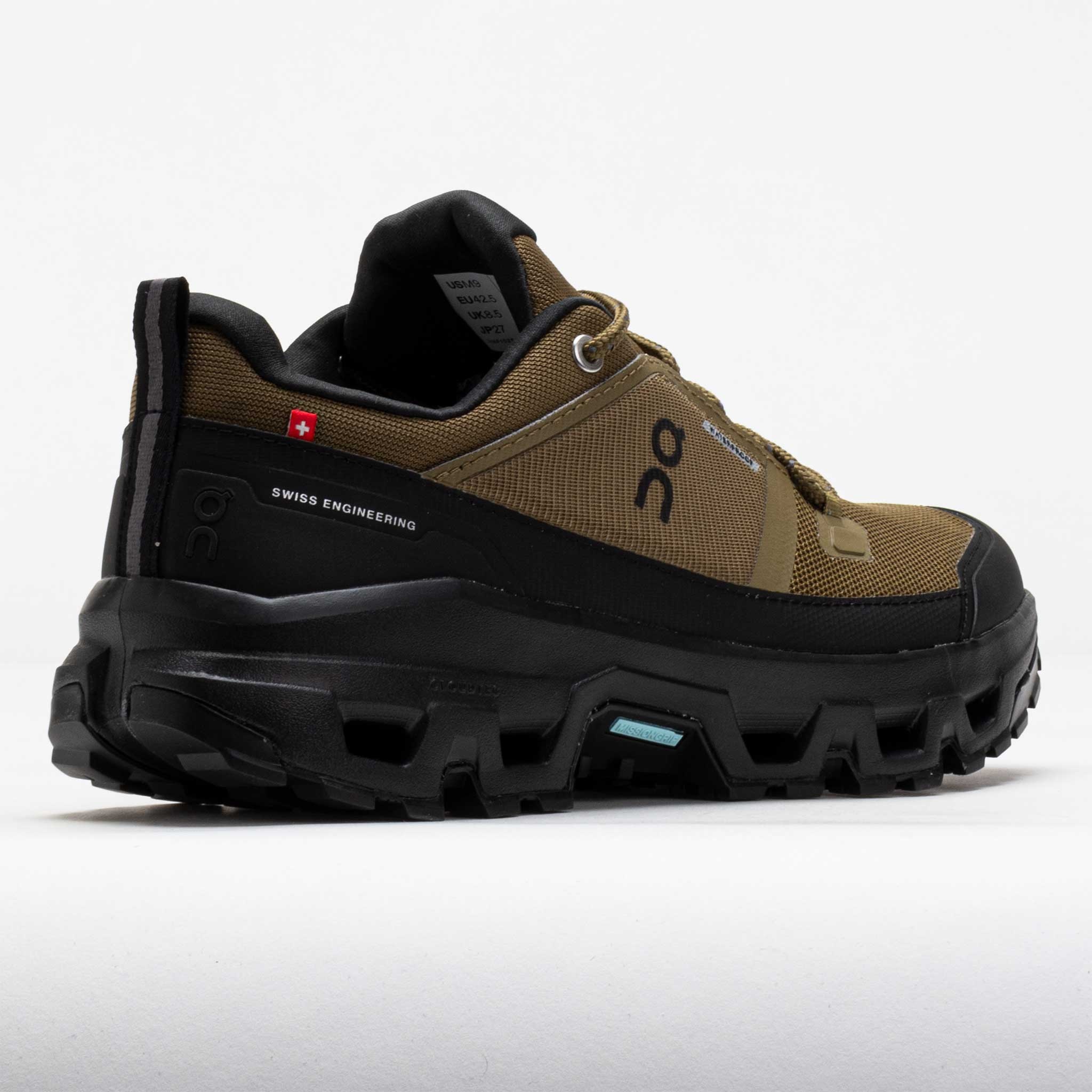 On Cloudrock Low Waterproof Men's Hunter/Black - 6