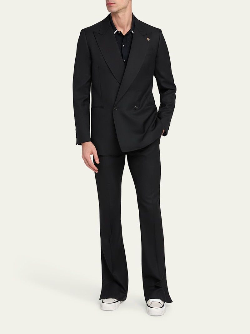 AMIRI Men's Wool Flare Trousers outlook