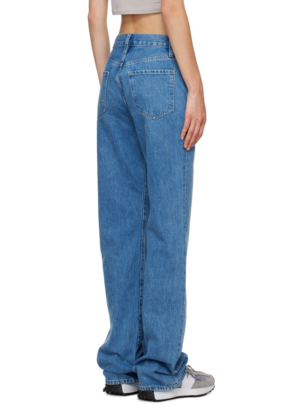 Blue 'Le Jane' Jeans - 3