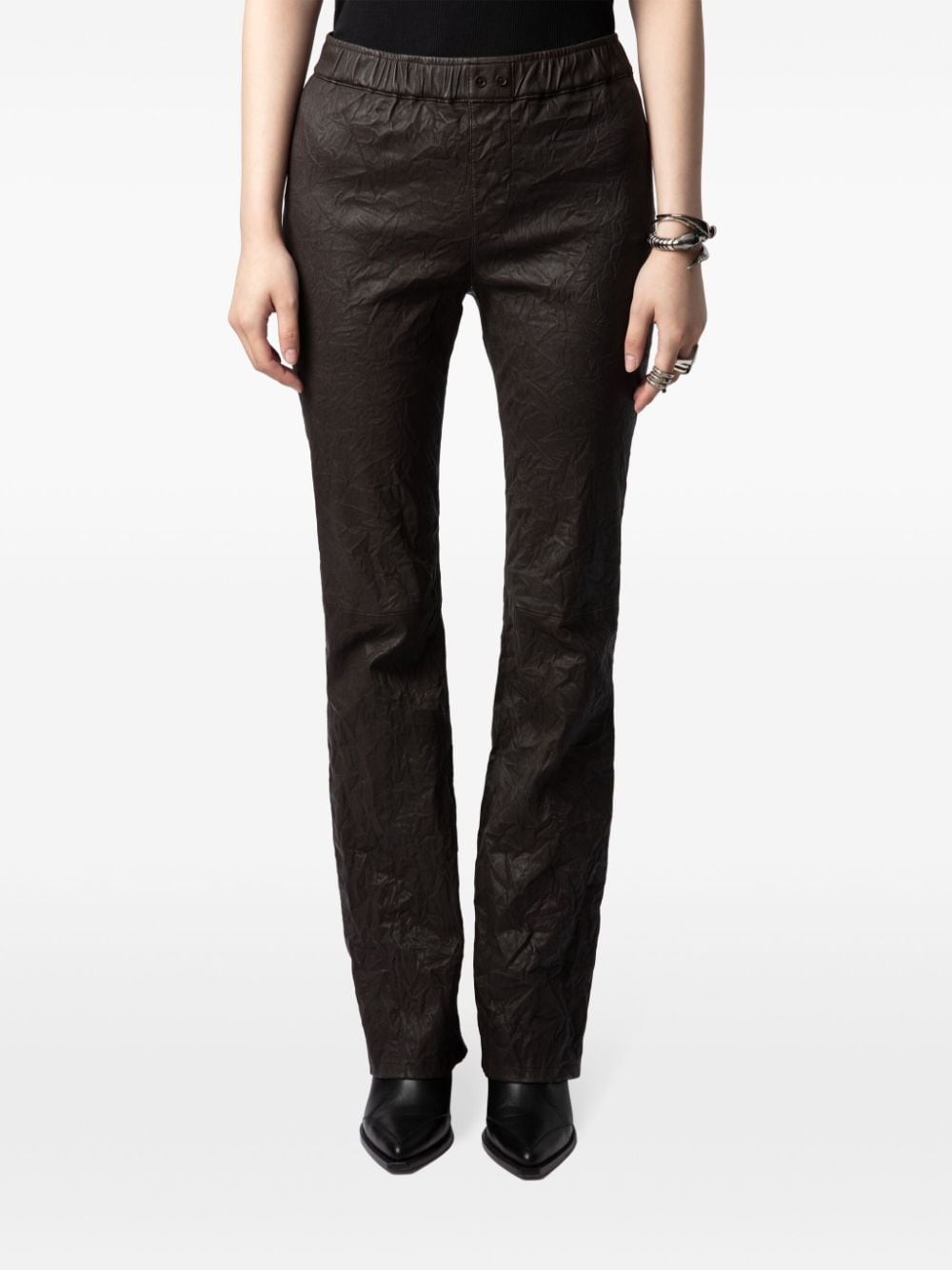 Pauline leather trousers - 4