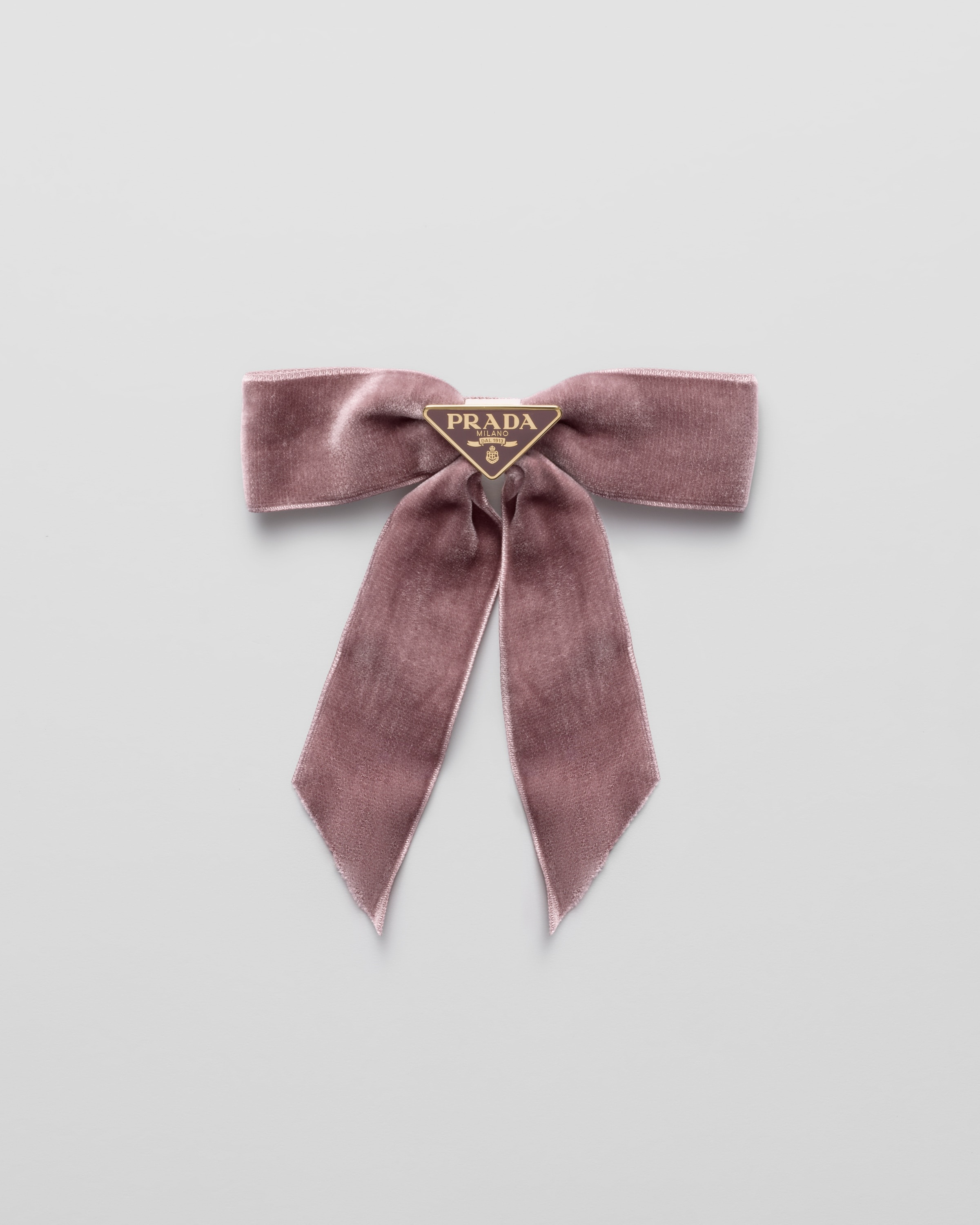 Prada Velvet hair clip | REVERSIBLE