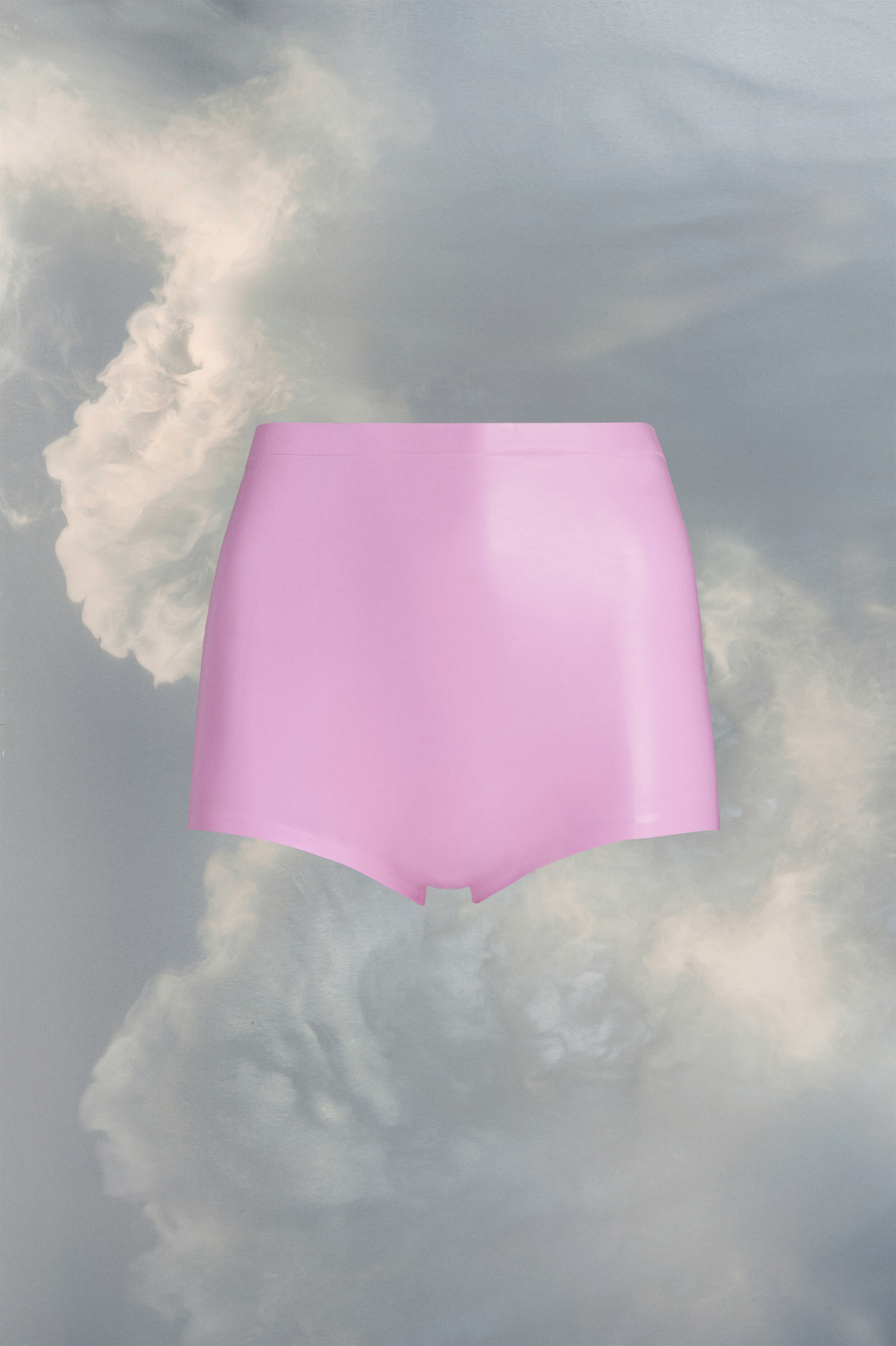 MAISON MARGIELA Latex Underwear in Purple