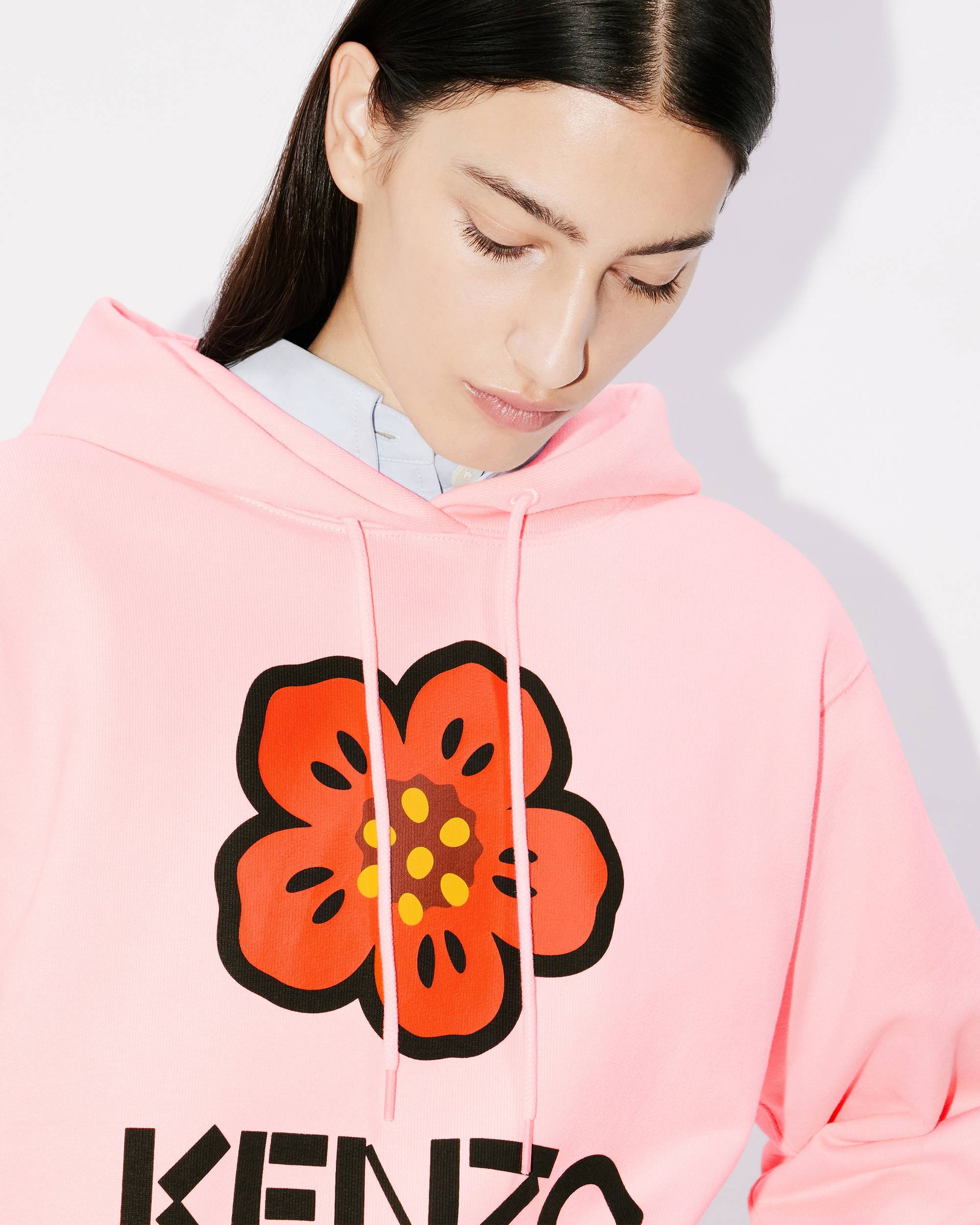 'BOKE FLOWER' hooded sweatshirt - 6
