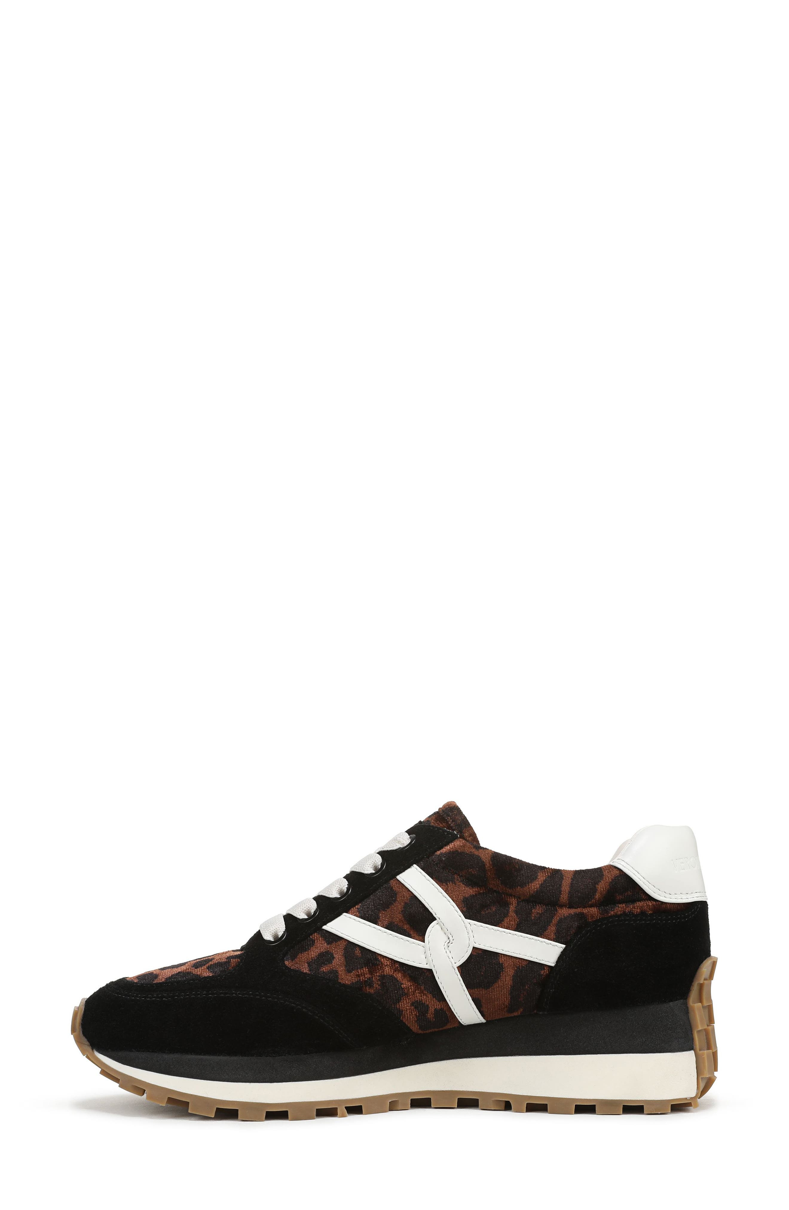 Veronica Beard Valentina Slip-On Sneaker in Leopard/Black at Nordstrom - 9