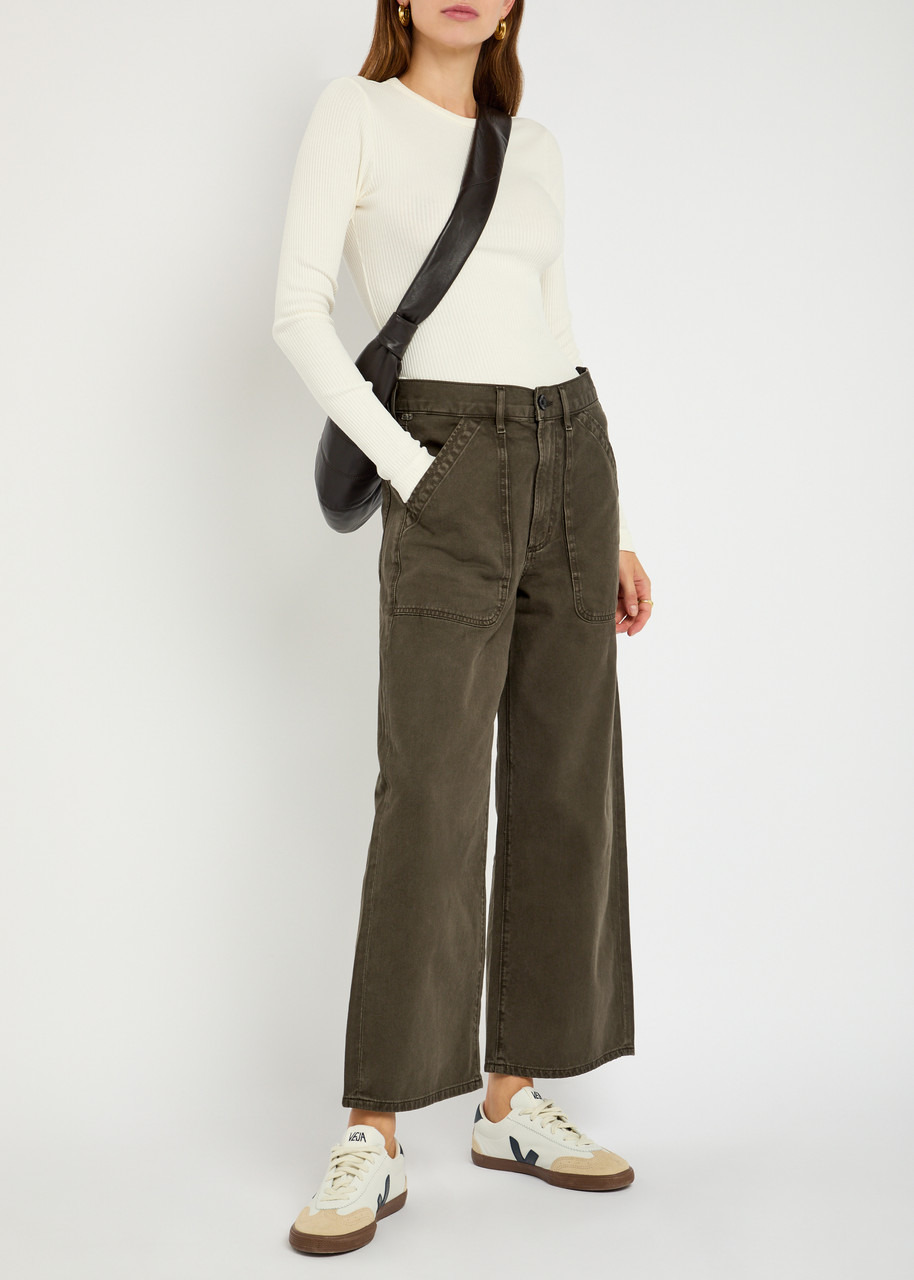 Citizens OF Humanity Ayla Cargo Crop Wide-leg Jeans - 4