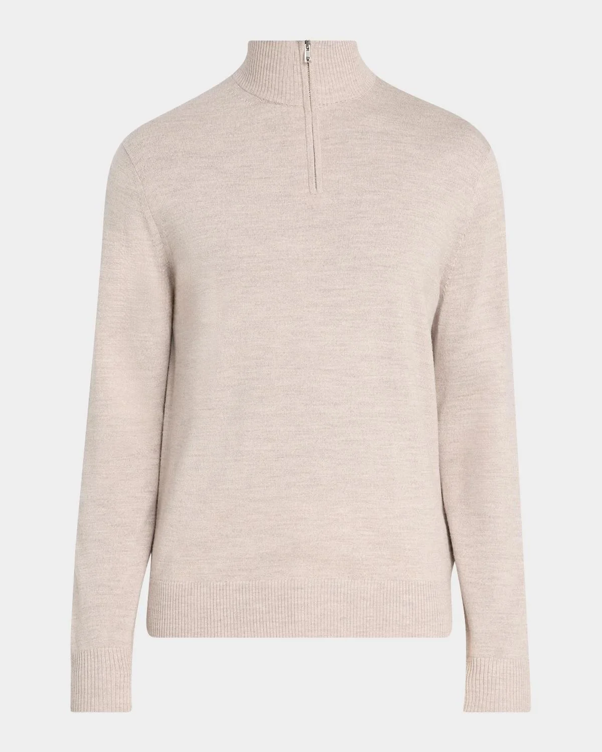 Men's Hilles Cashmere Quarter-Zip Sweater - 1