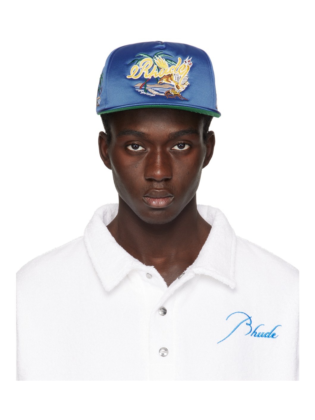 Blue Palm Eagles Souvenir Cap - 1