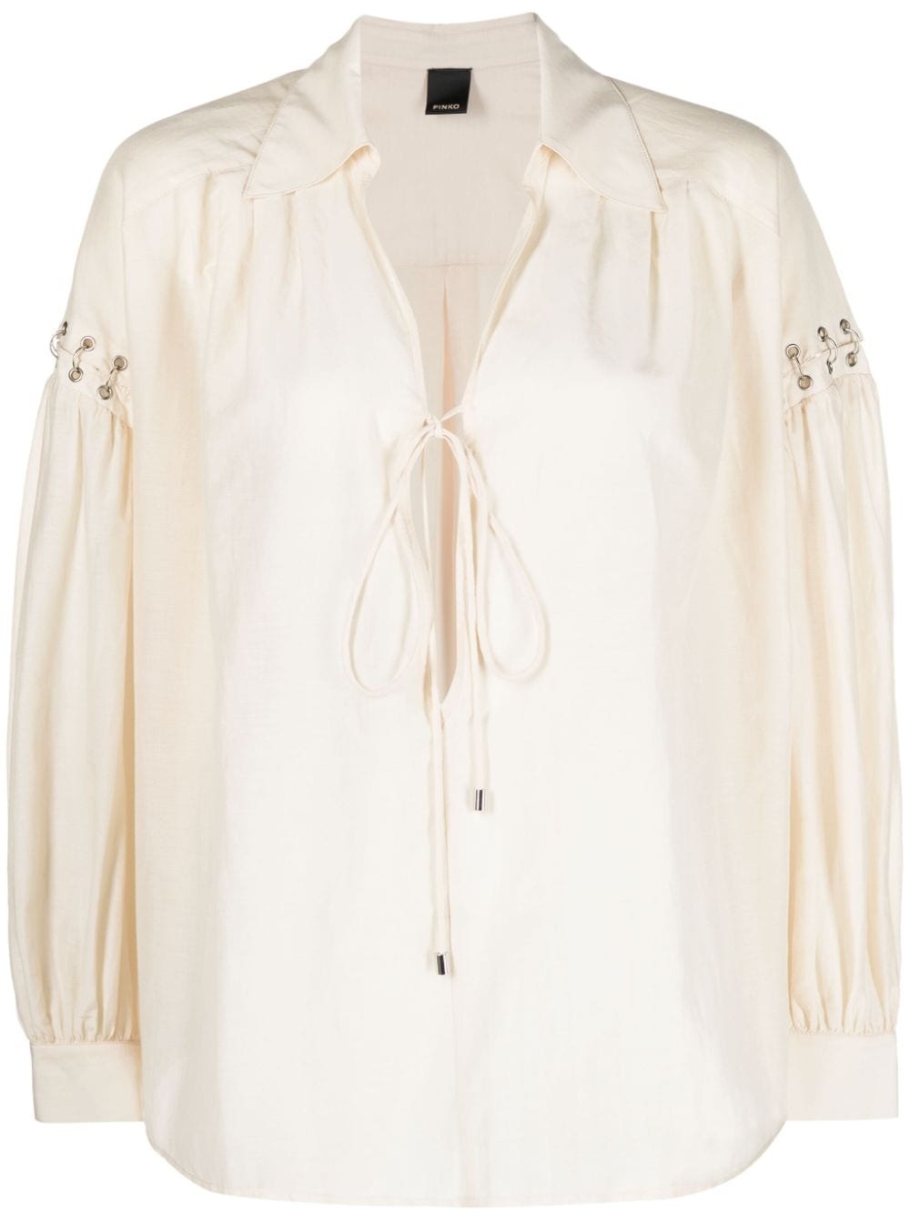 ring-findings detailed poplin tunic - 1