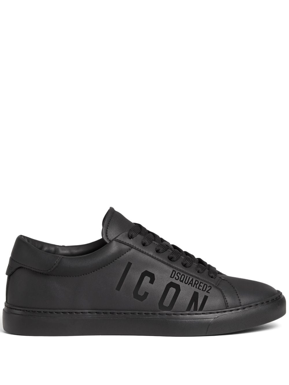 Icon logo-print low-top sneakers - 1