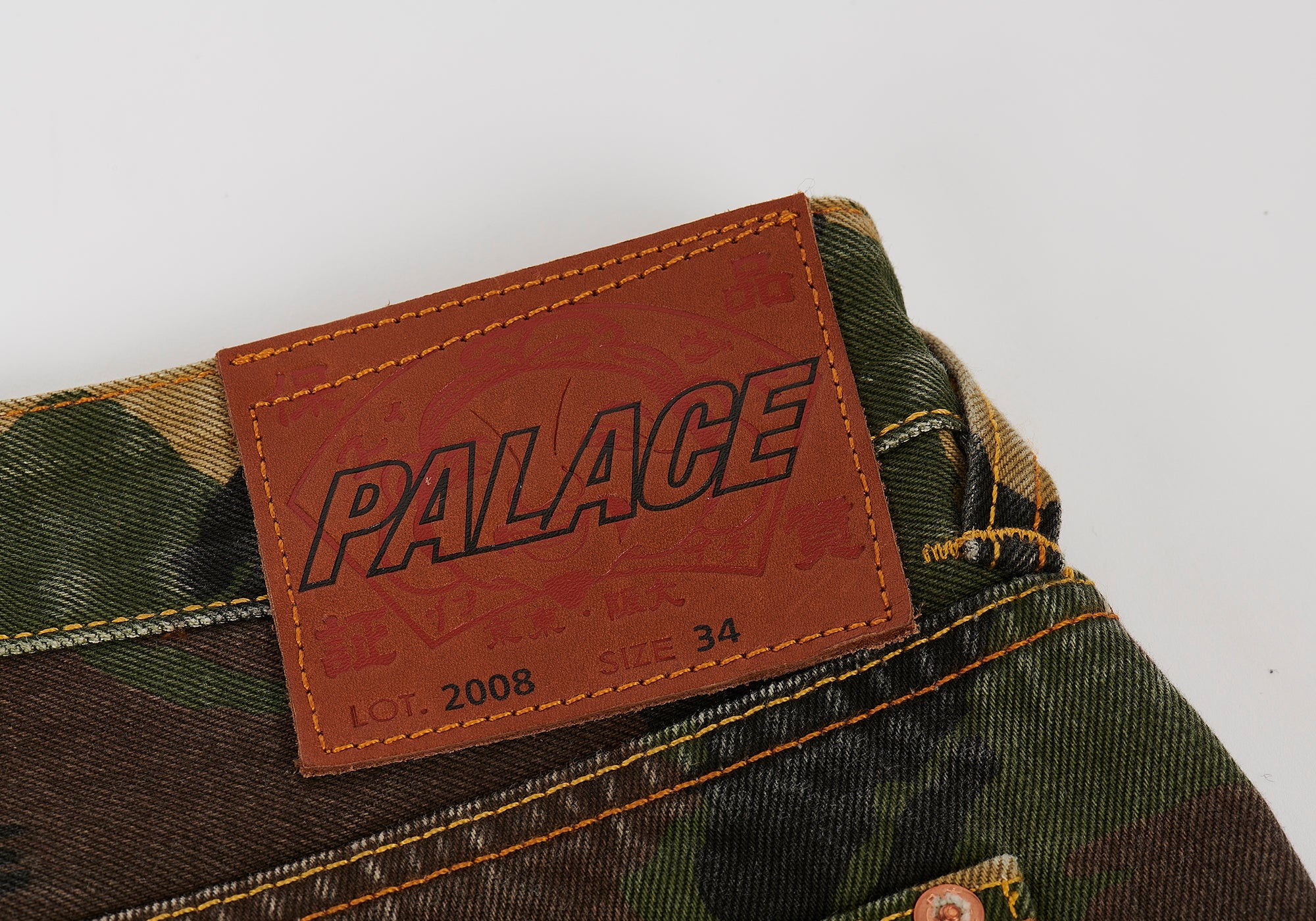 PALACE EVISU DENIM JEAN CAMO - 6