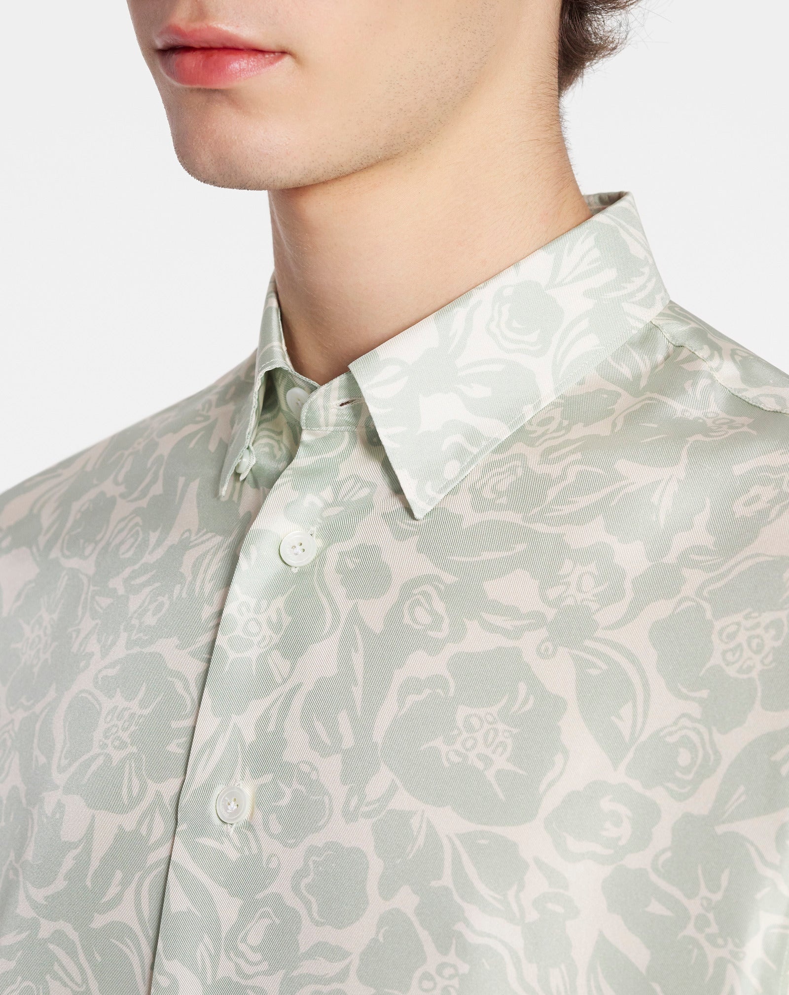 PRINTED OVERSIZED SHIRT - 4