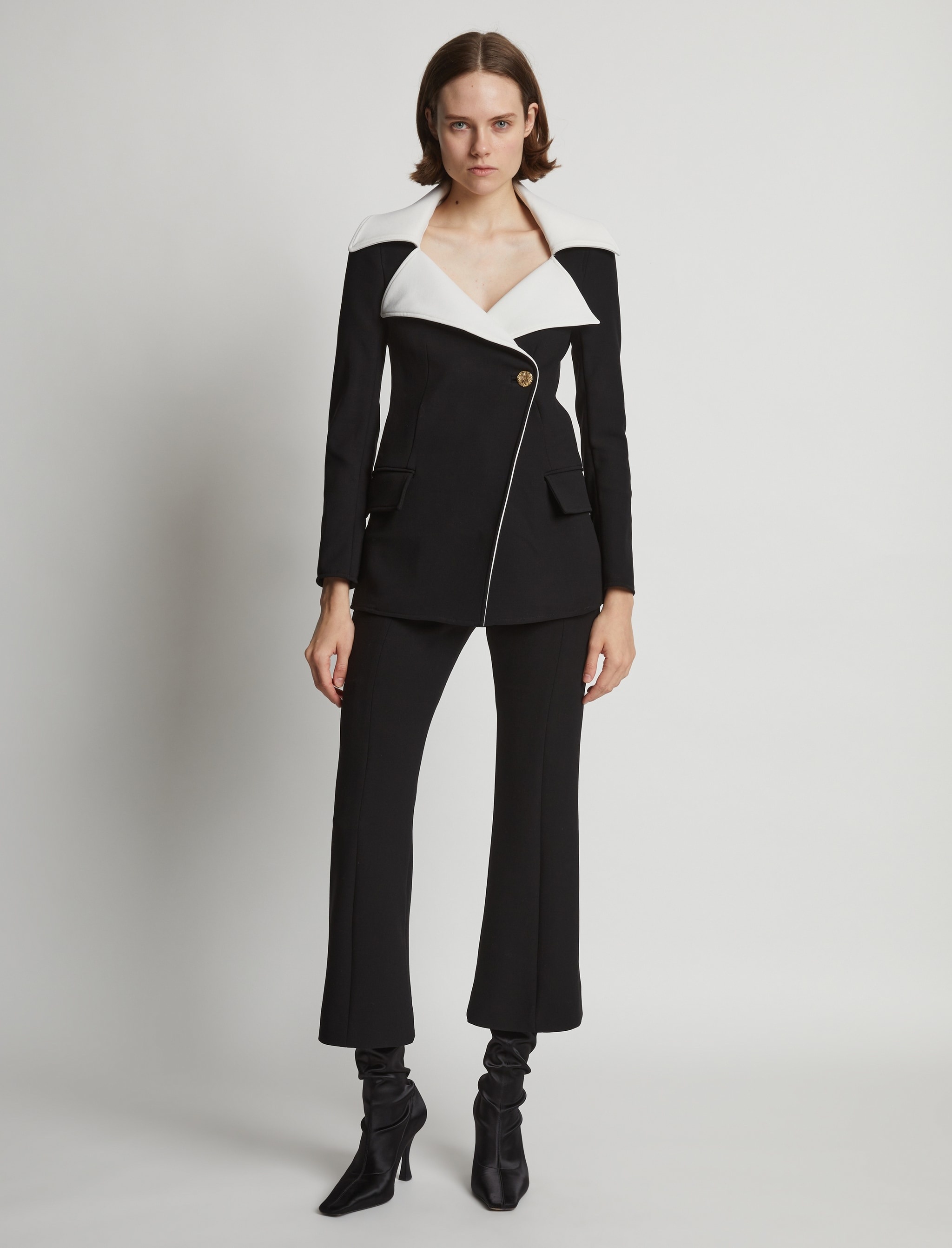 Wool Bi-Stretch Suiting Blazer - 3