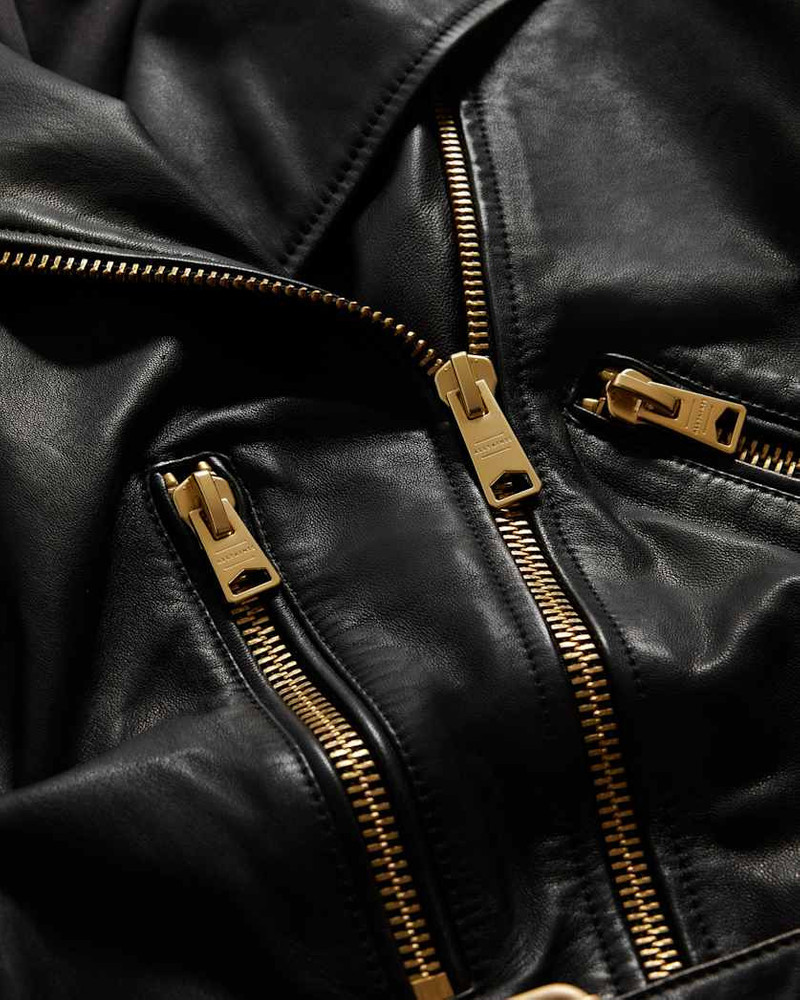 BALFERN LEATHER BIKER JACKET 9