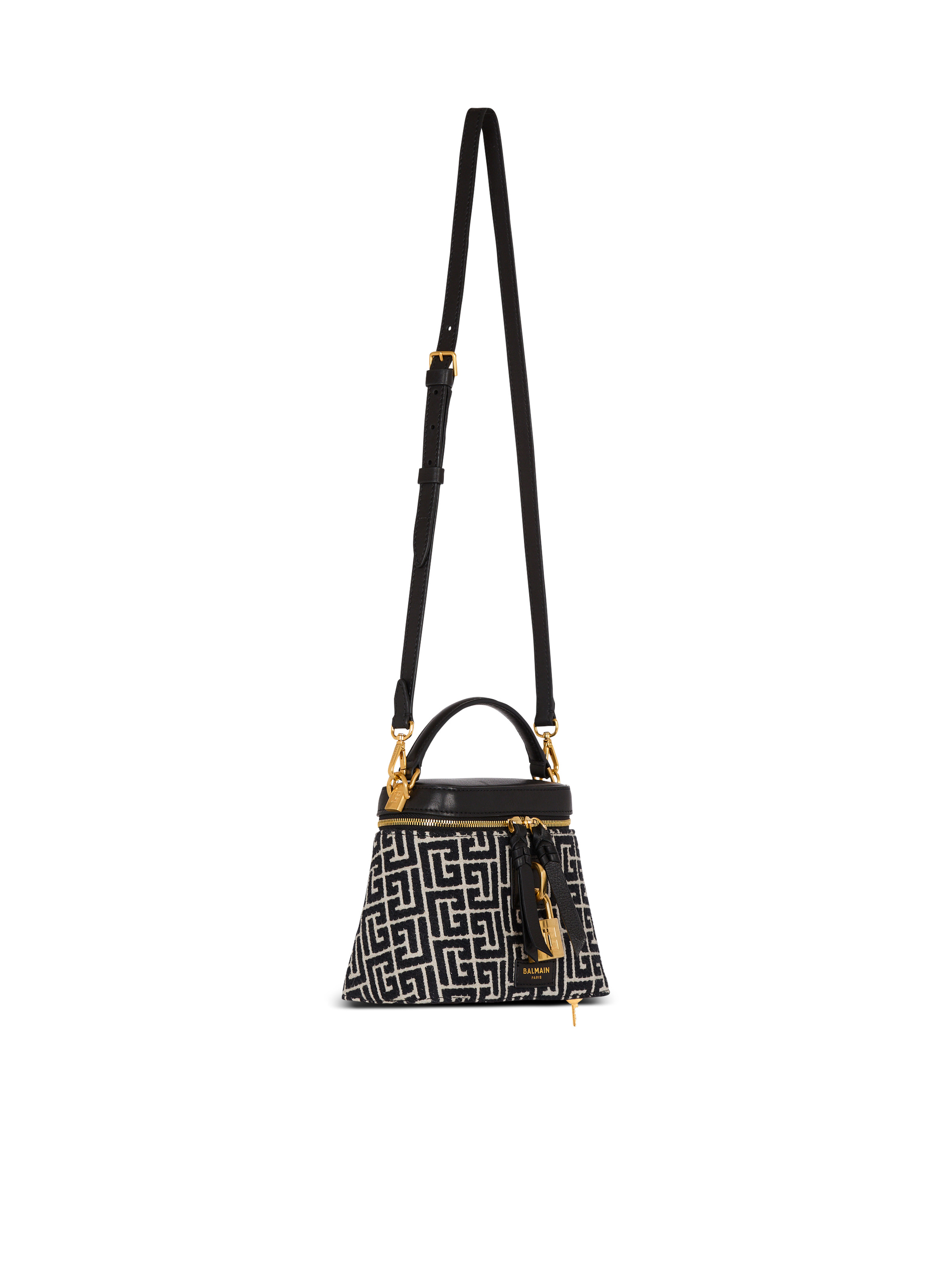 Pulse Vanity bag in monogrammed jacquard canvas and leather - 3