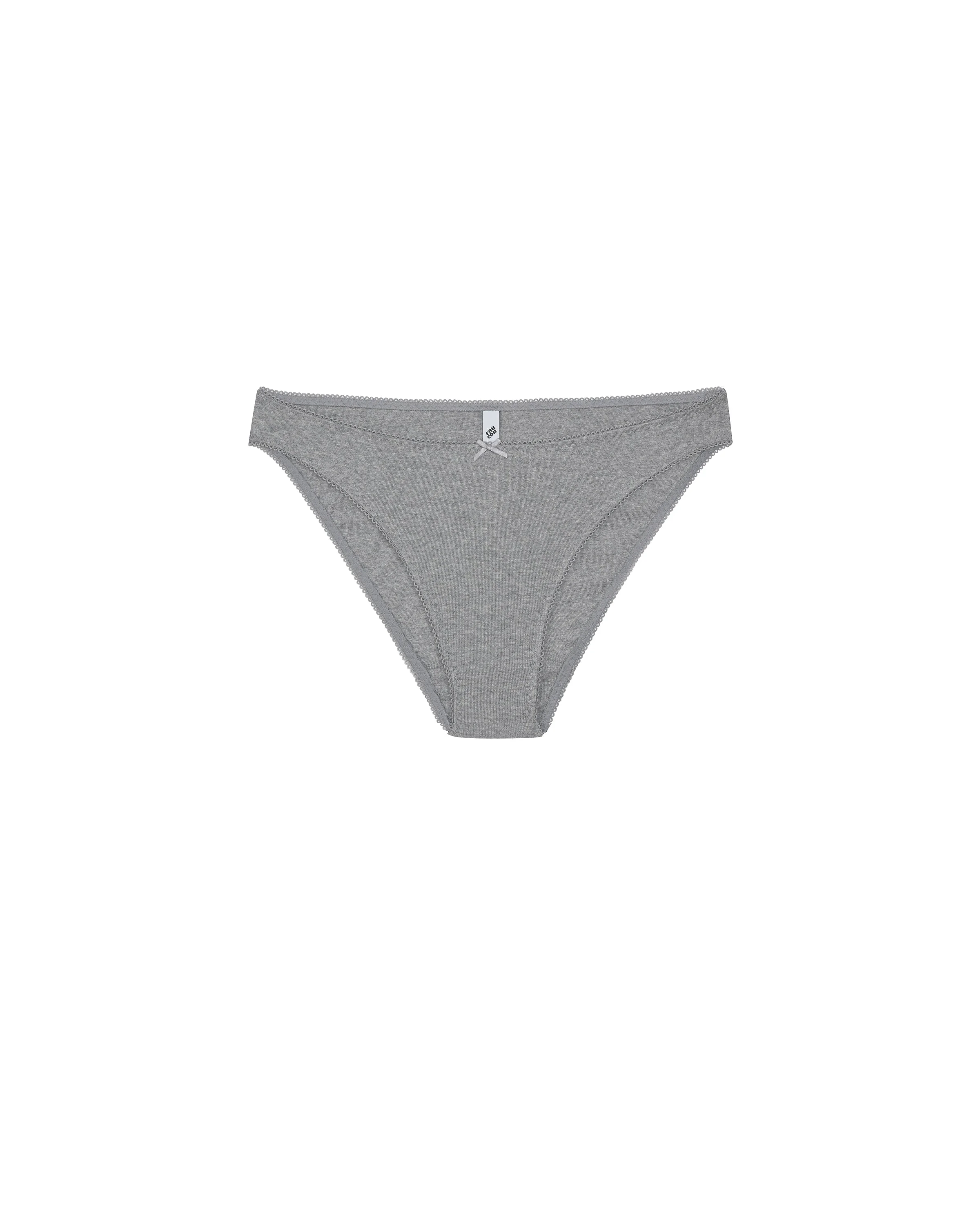 The Brief: Cotton Jersey Grey - 1