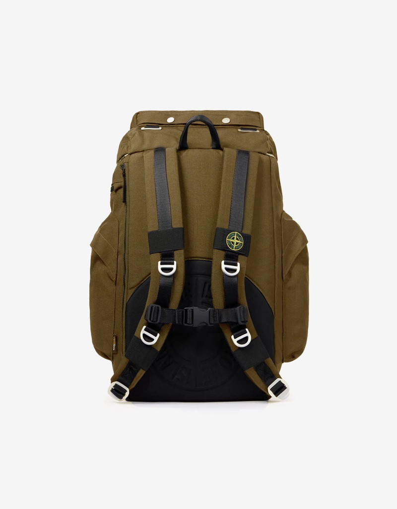 Stone Island Stone Island Beige Resin Treated Cordura Backpack outlook