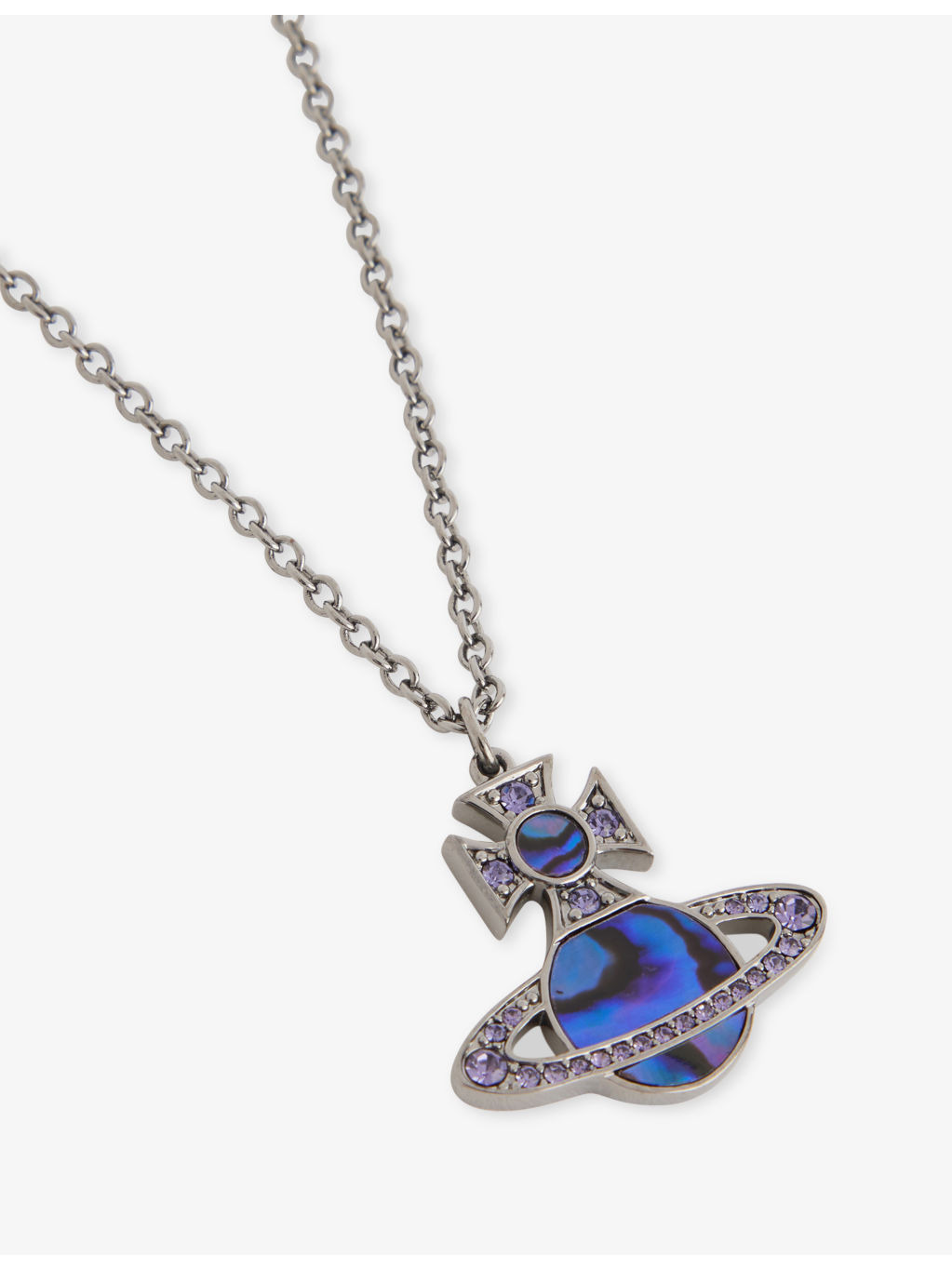 Rina Orb Brass Necklace - 3