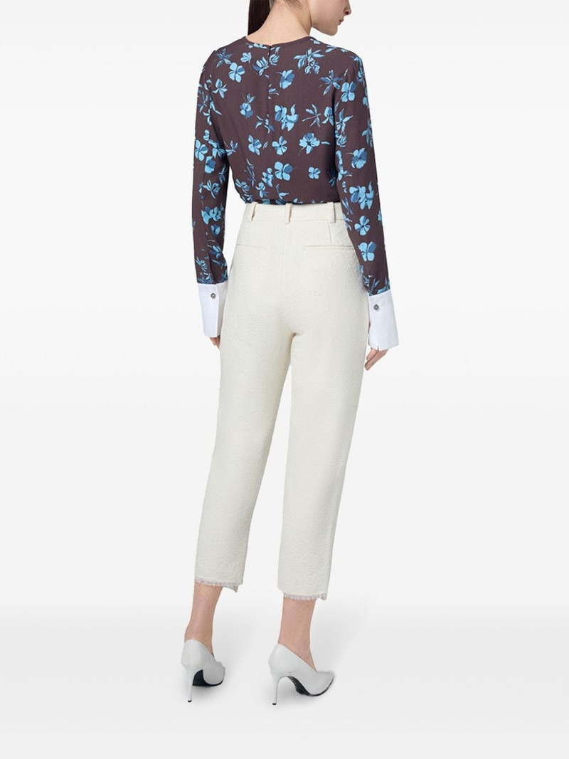 pleat-detail trousers 3