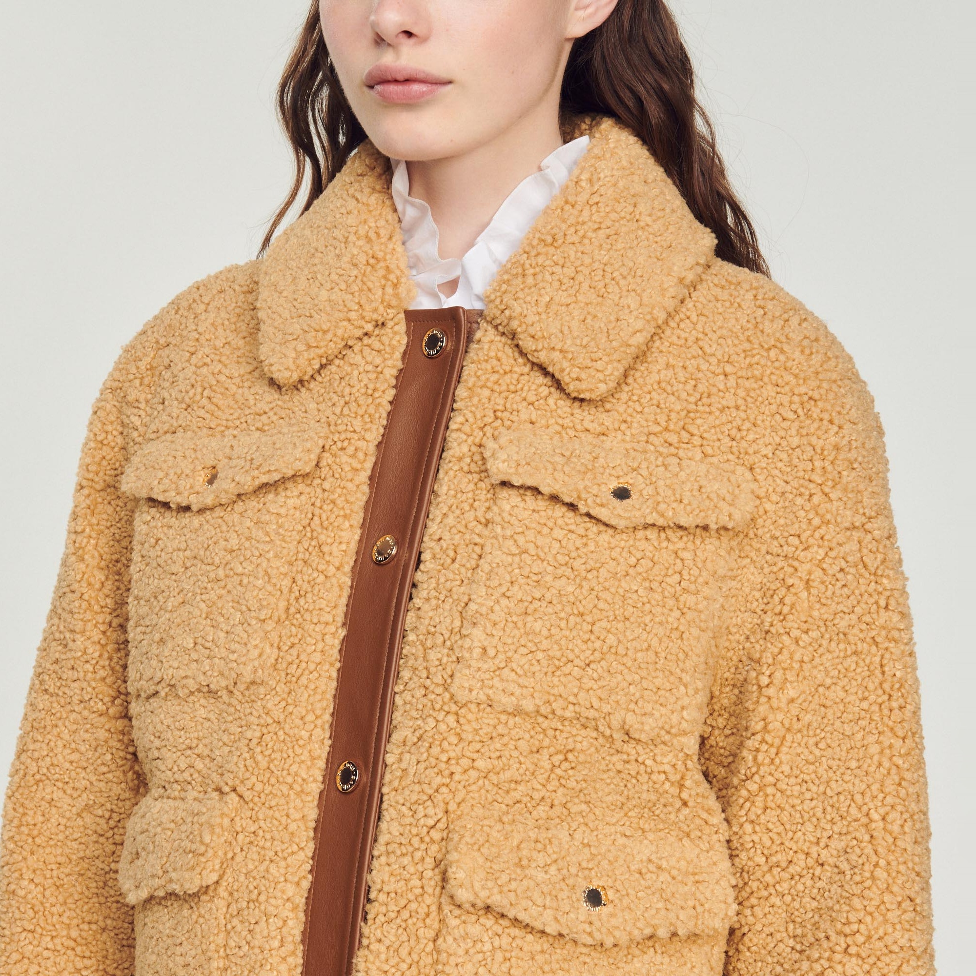 Faux fur coat - 4
