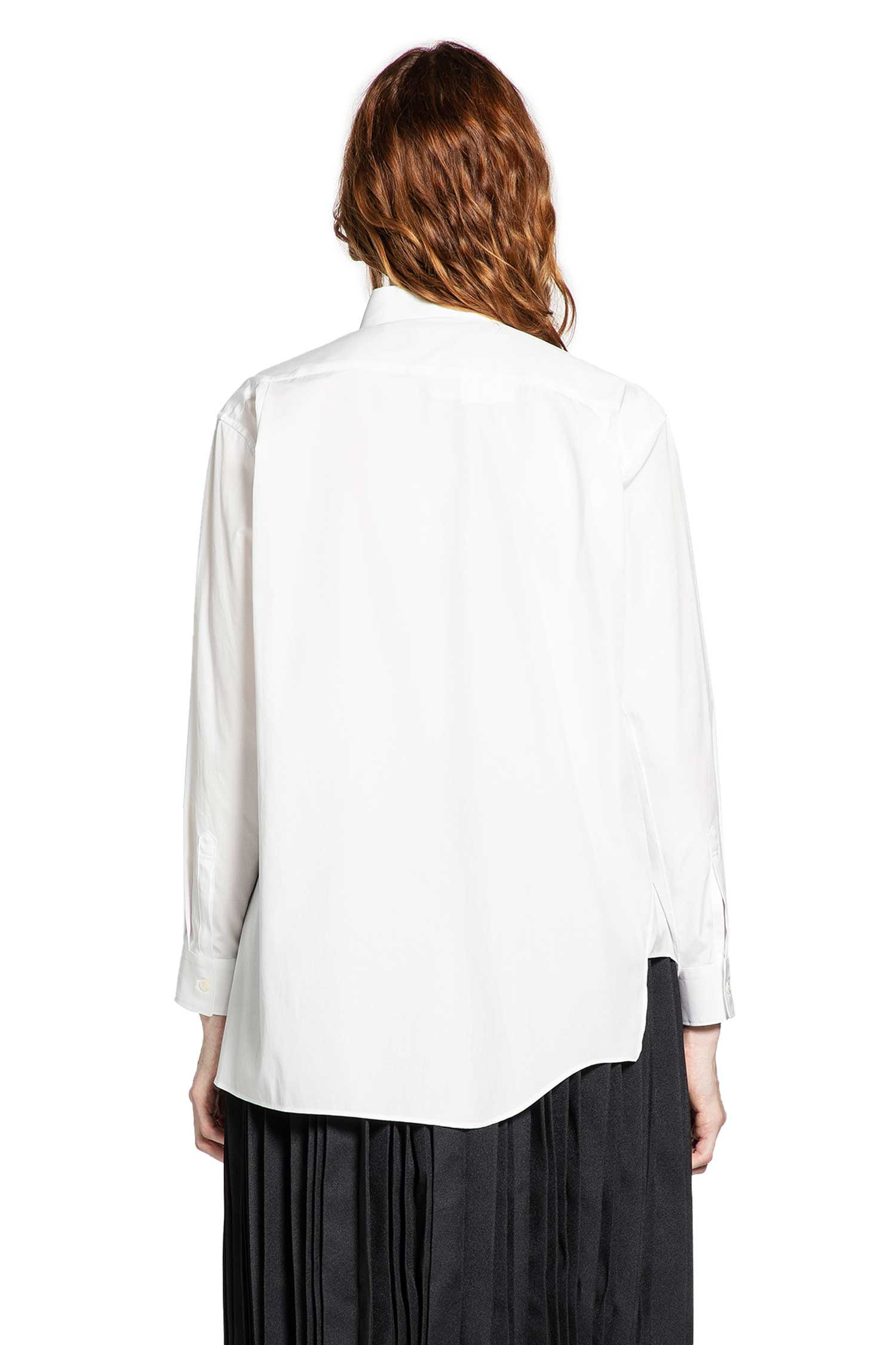 Asymmetric Cropped Pocket Shirt - 3
