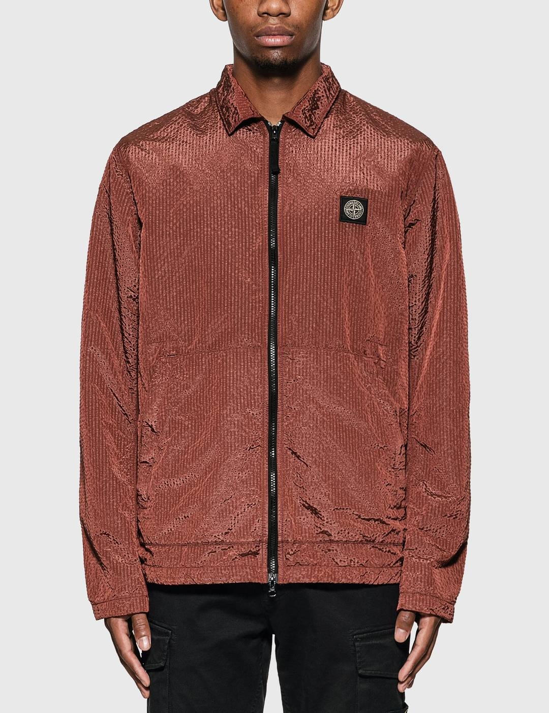 Nylon Zip Overshirt Jacket - 1