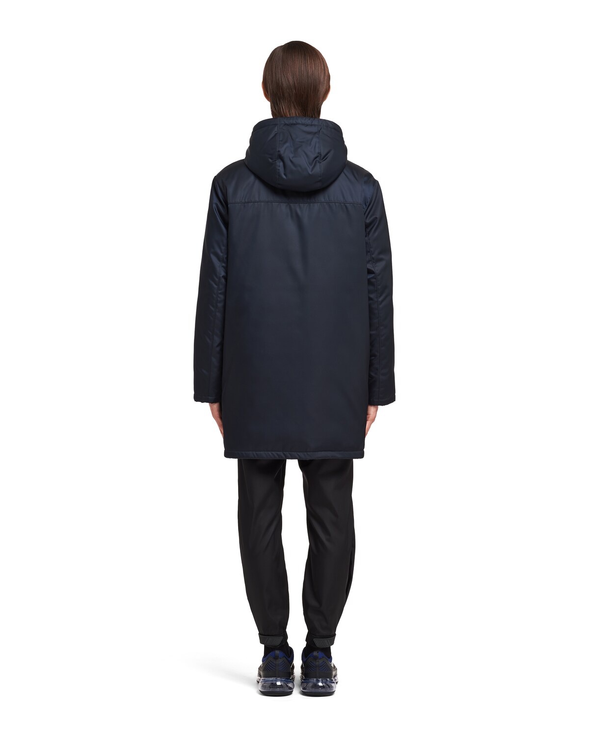 Re-Nylon gabardine puffer coat - 4