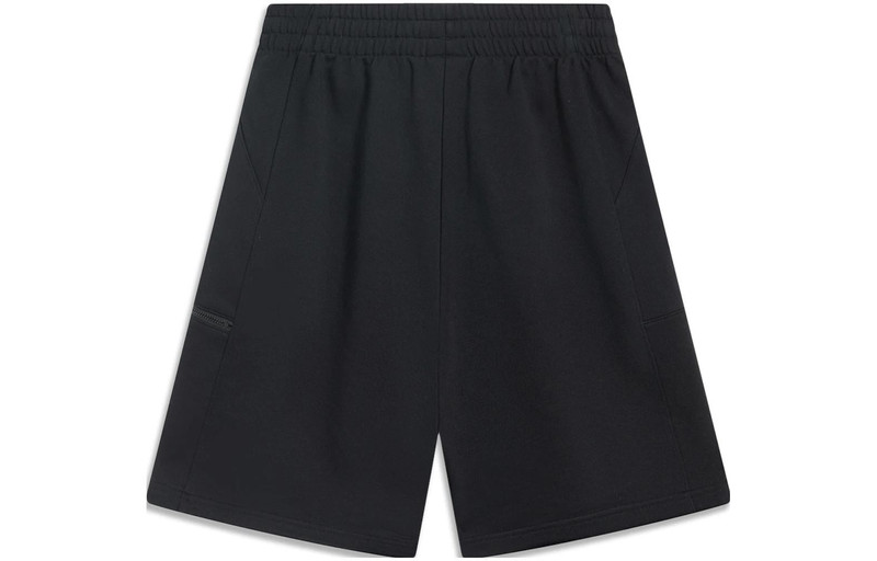 Li-Ning Li-Ning Chinese Culture Graphic Shorts 'Black' AKST417-2 outlook