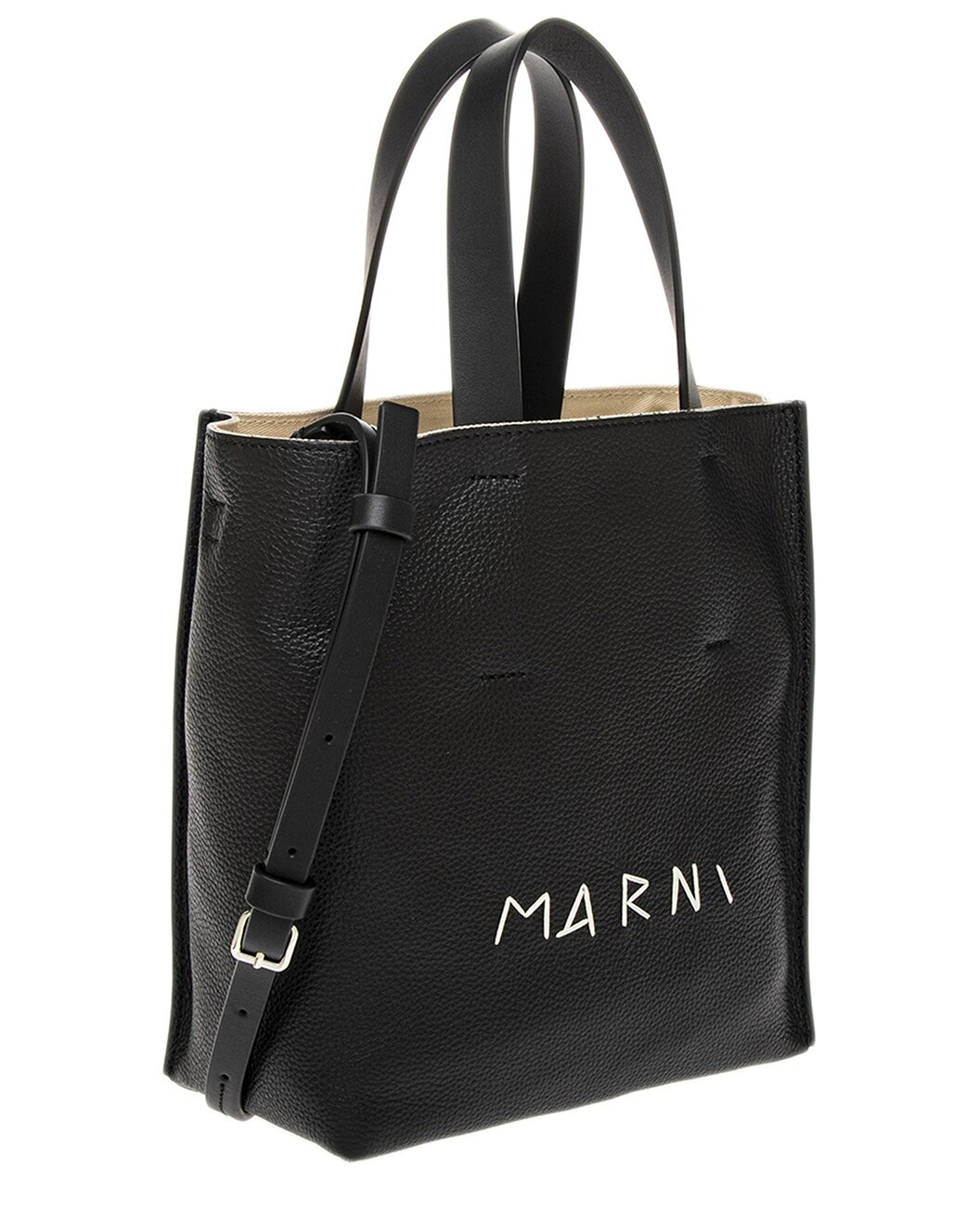 Marni Museo Soft Mini Leather Tote - 3
